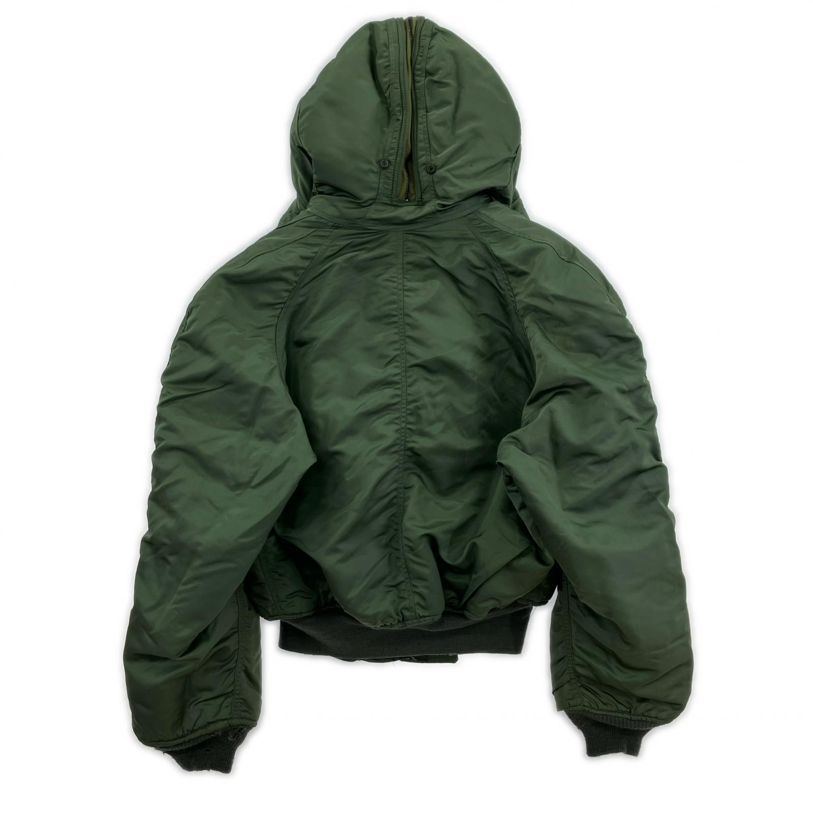 ジャケット 70s USA製 ALPHA N-2B (XL) GRN グリーン