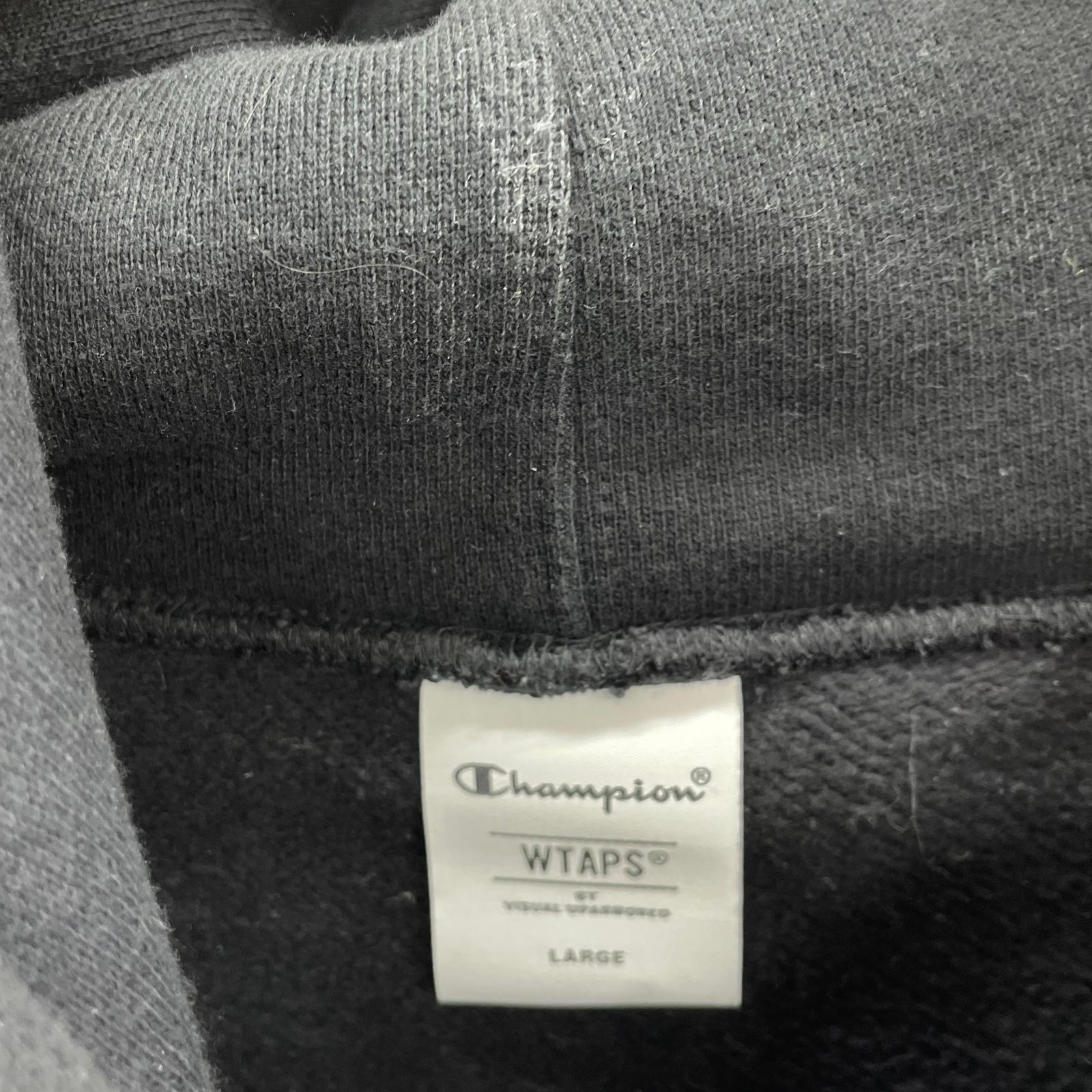 パーカー xChampion Academy Hooded L ブラック