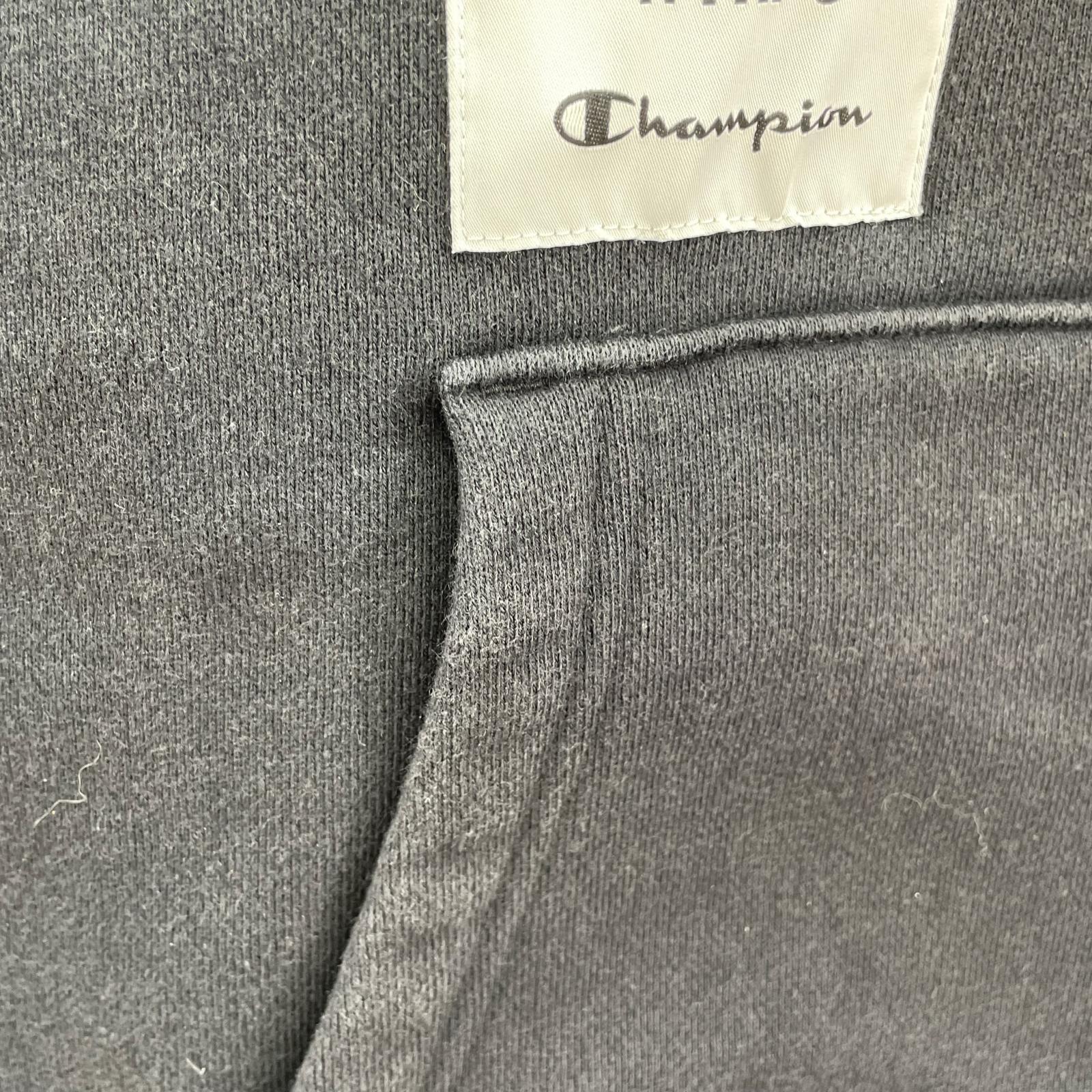 パーカー xChampion Hooded Sweatshirt L ブラック