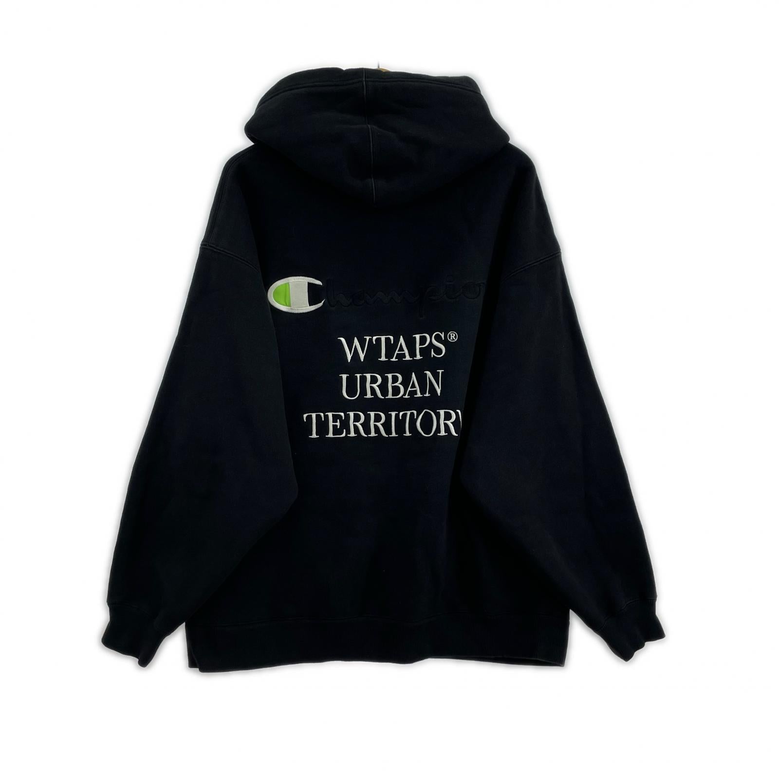パーカー xChampion Hooded Sweatshirt L ブラック