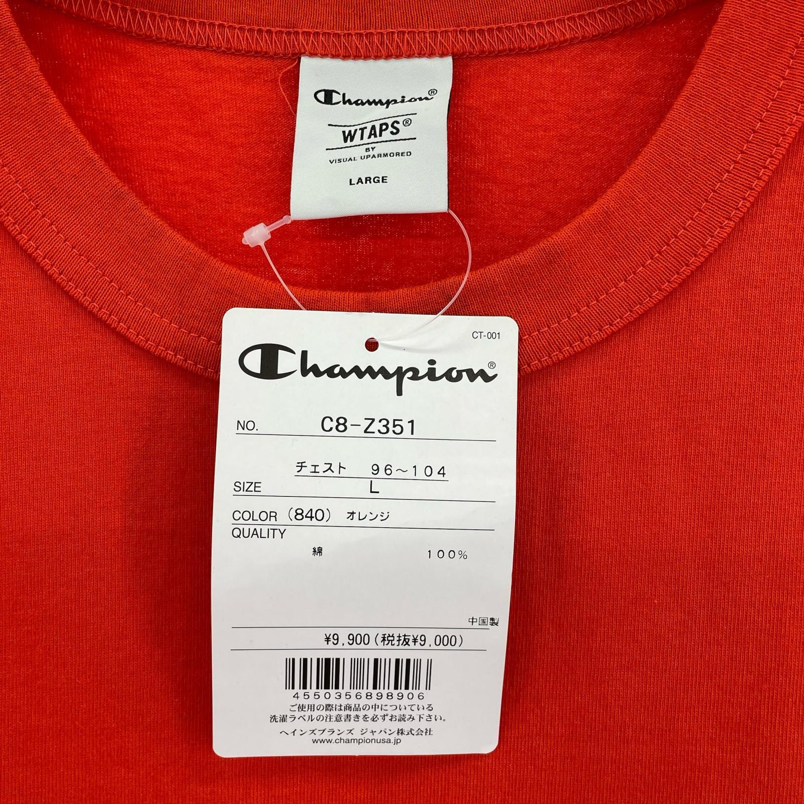 半袖Tシャツ xChampion Tee L オレンジ