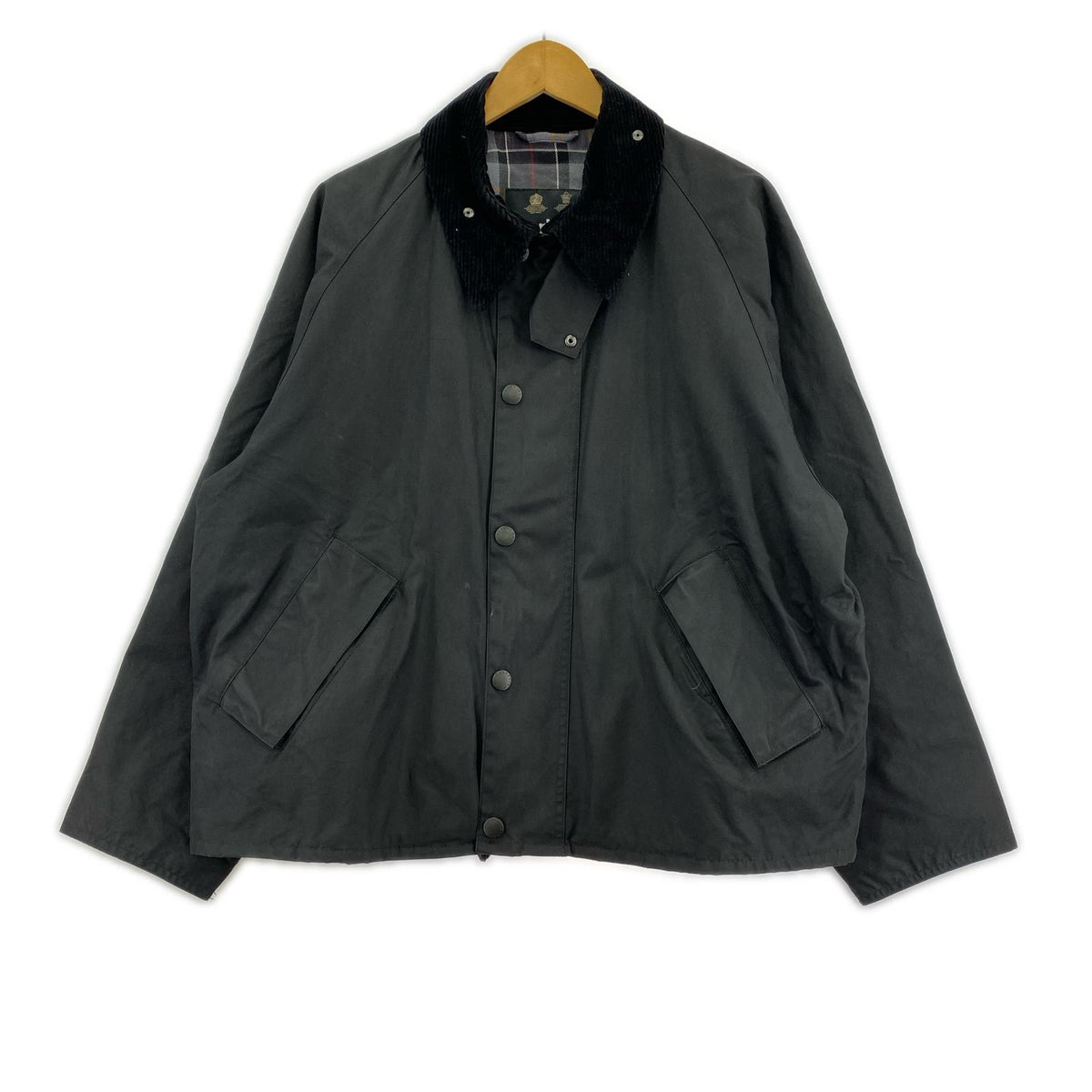 ジャケット TRANSPORT WAX COTTON 36 ブラック 36 ブラック