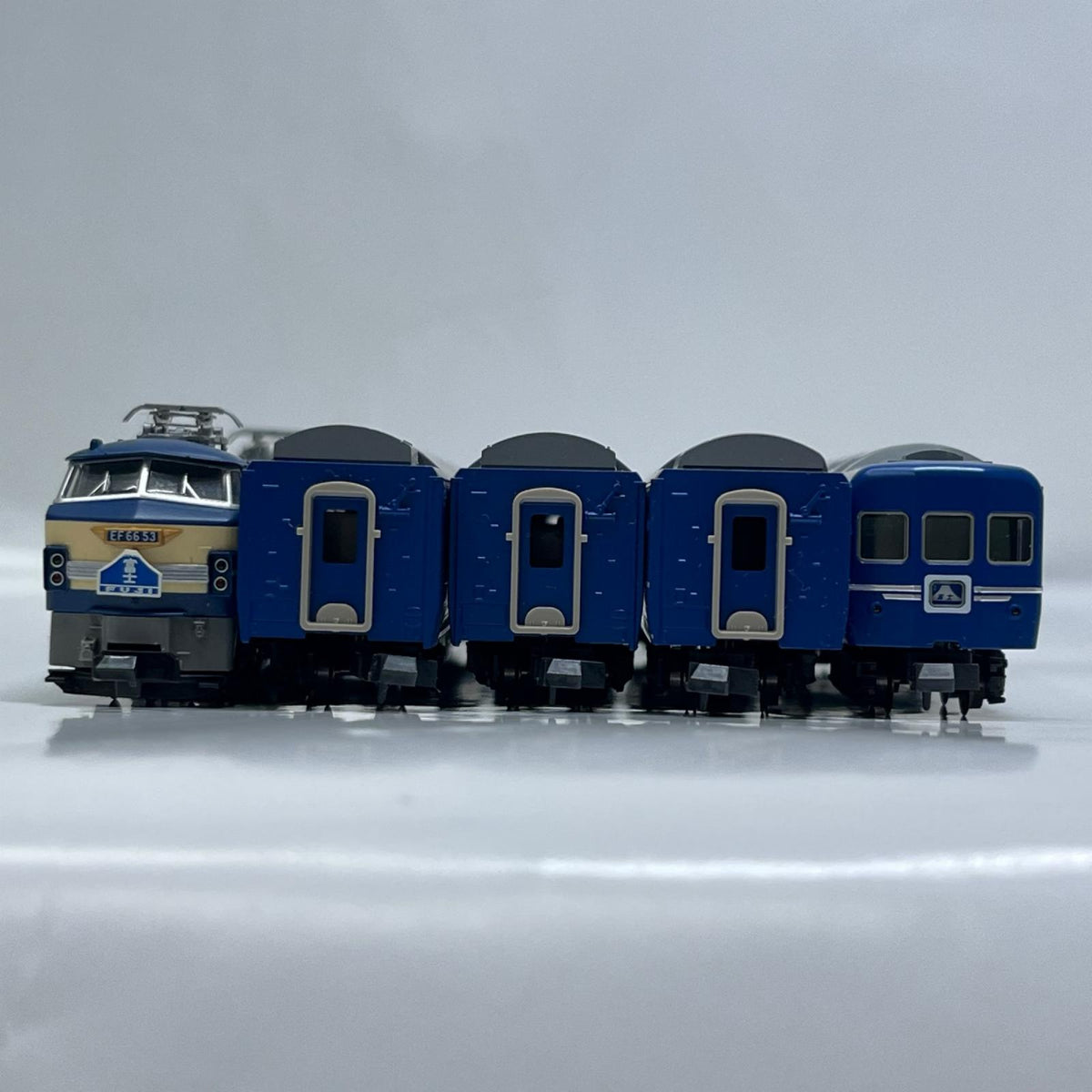 Nゲージ EF66 ブルートレイン 富士仕様5両 TOMIX 90150 ベーシックセットSDブルートレイン2 ※車両のみ TOMIX/トミックス 鉄道模型車両