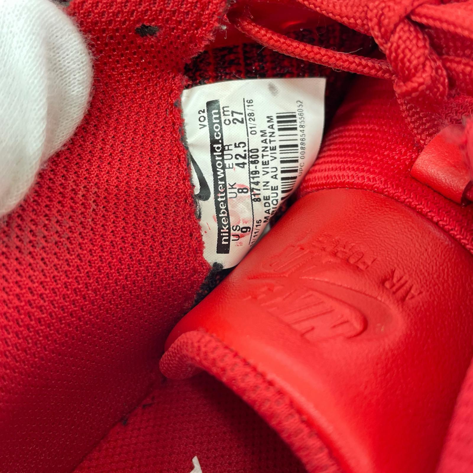 スニーカー AF1 Ultra Flyknit Low University/RED 27cm (US9 UK8 1/2 EU44) レッド