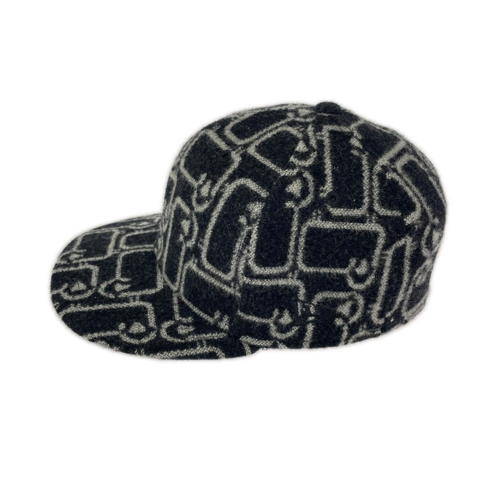 キャップ WOOLRICH 総柄 ブラック