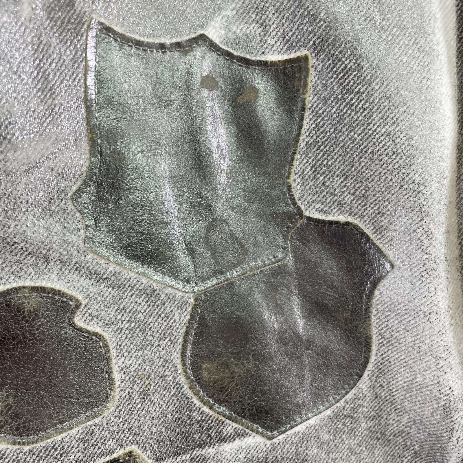 パンツ 25ss EMBLEM BAGGY JEANS (44) 44 シルバー