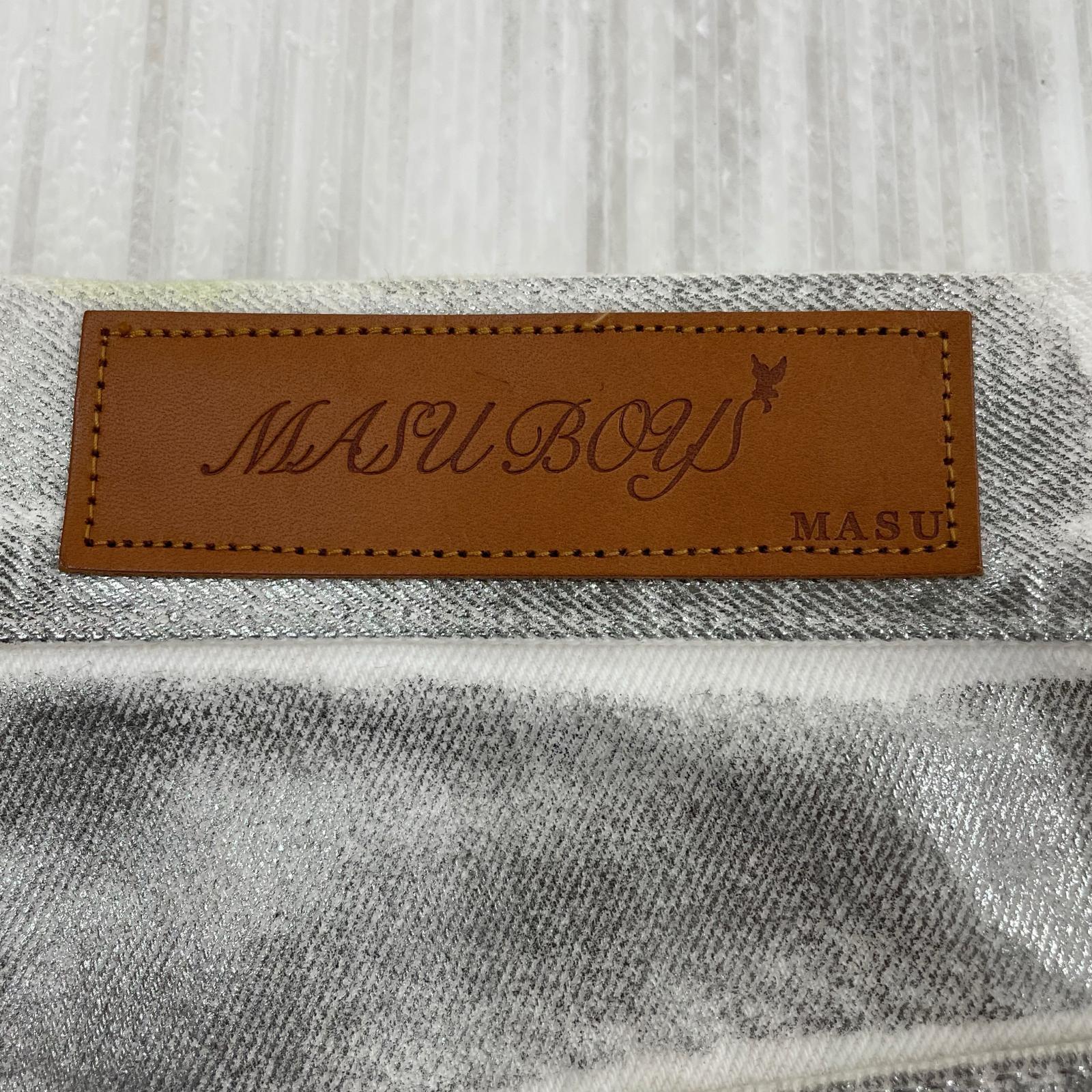 パンツ 25ss EMBLEM BAGGY JEANS (44) 44 シルバー