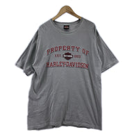 半袖Tシャツ HARLEY-DAVIDSON L トライバル L グレー