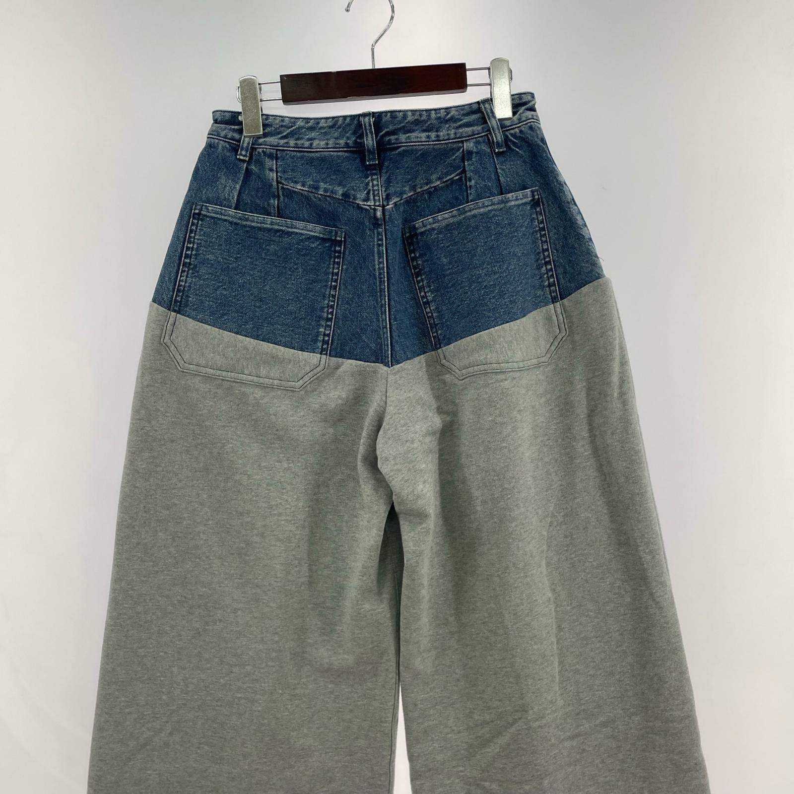 パンツ TANAKA COMBI WIDE TROUSERS ST-232 グレー