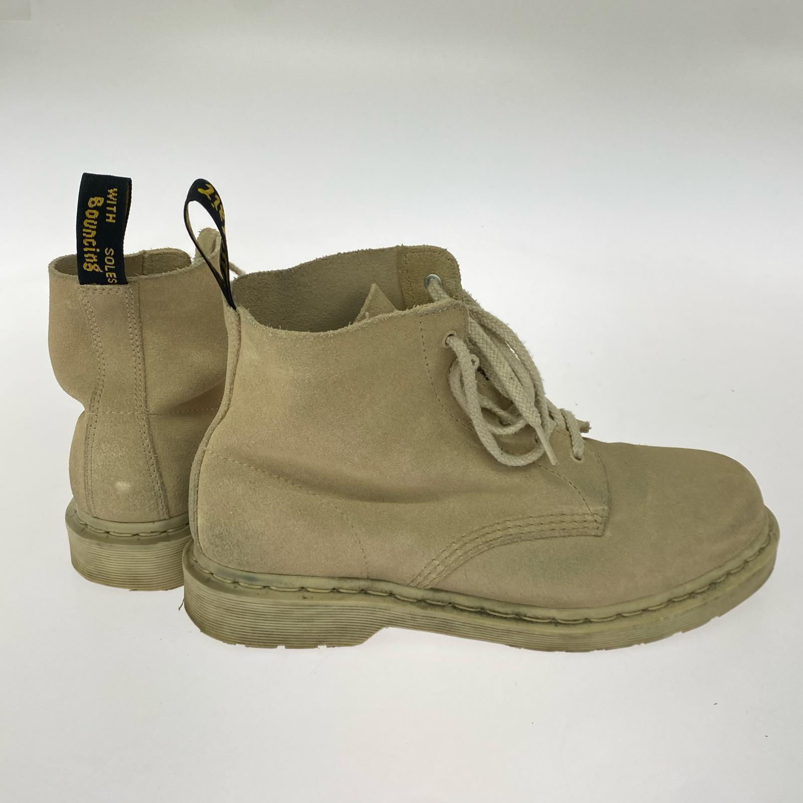 ブーツ Dr.Martens 101MONO 6ホールブーツ ベージュ (UK9) ベージュ