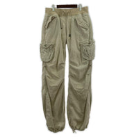 パンツ Parachute Cargo Pants/リネン混 (F) フリー ホワイト
