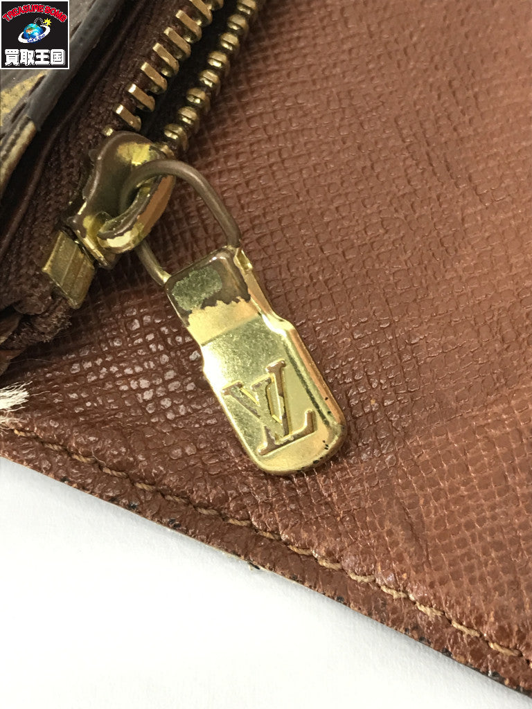 ポルトモネ クレディ モノグラム 茶 M61725