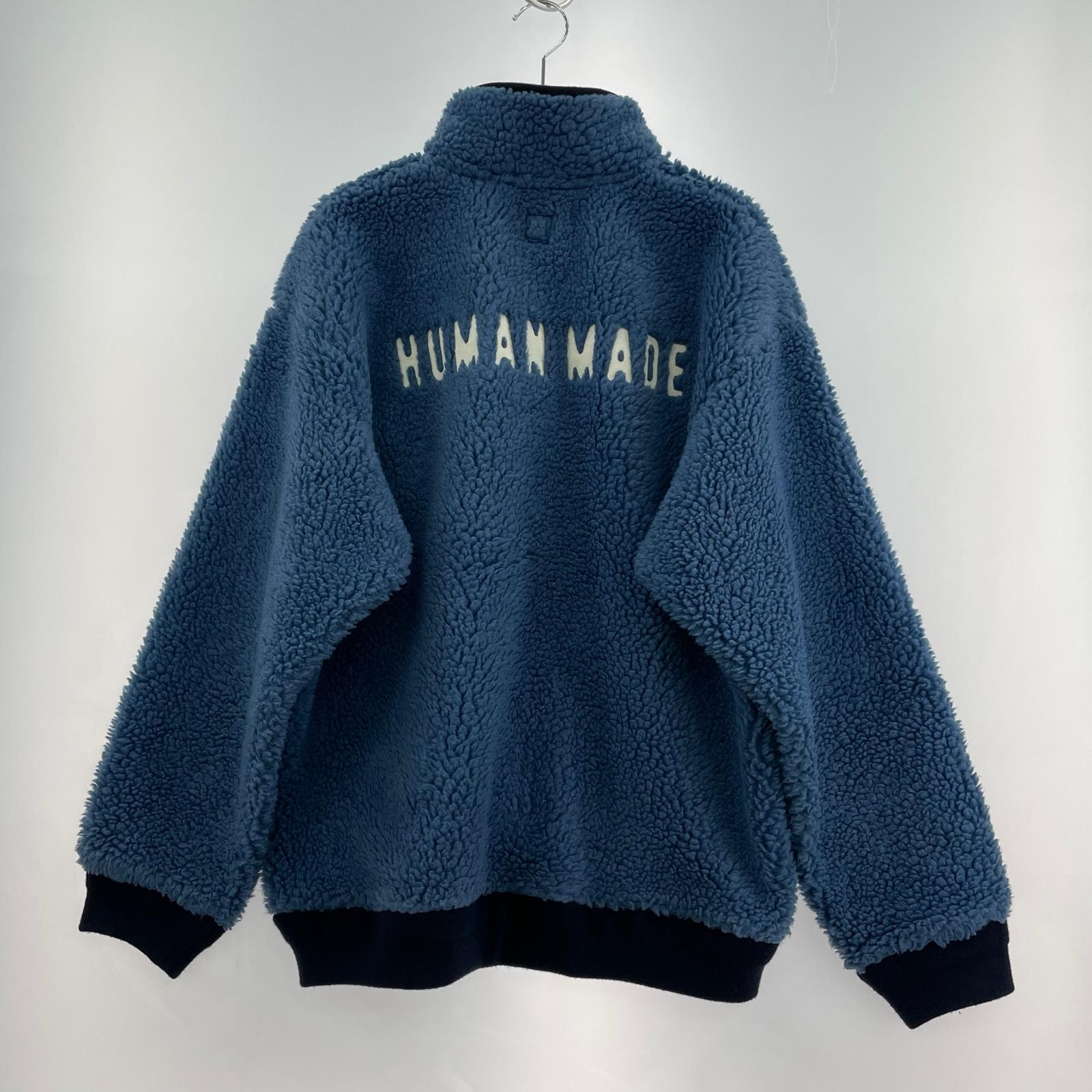 ジャケット Boa Fleece Pullover 青 (XL)