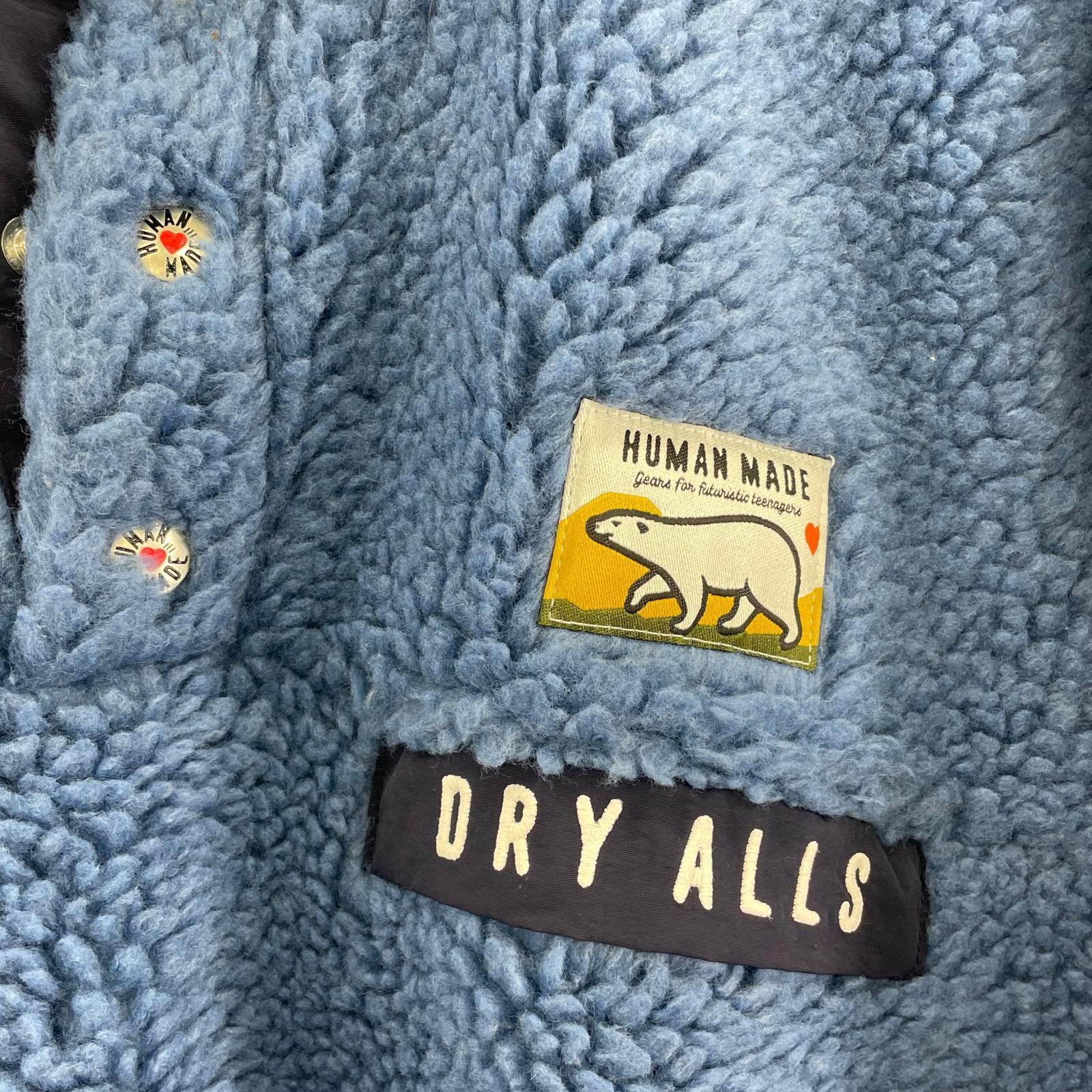 ジャケット Boa Fleece Pullover 青 (XL)