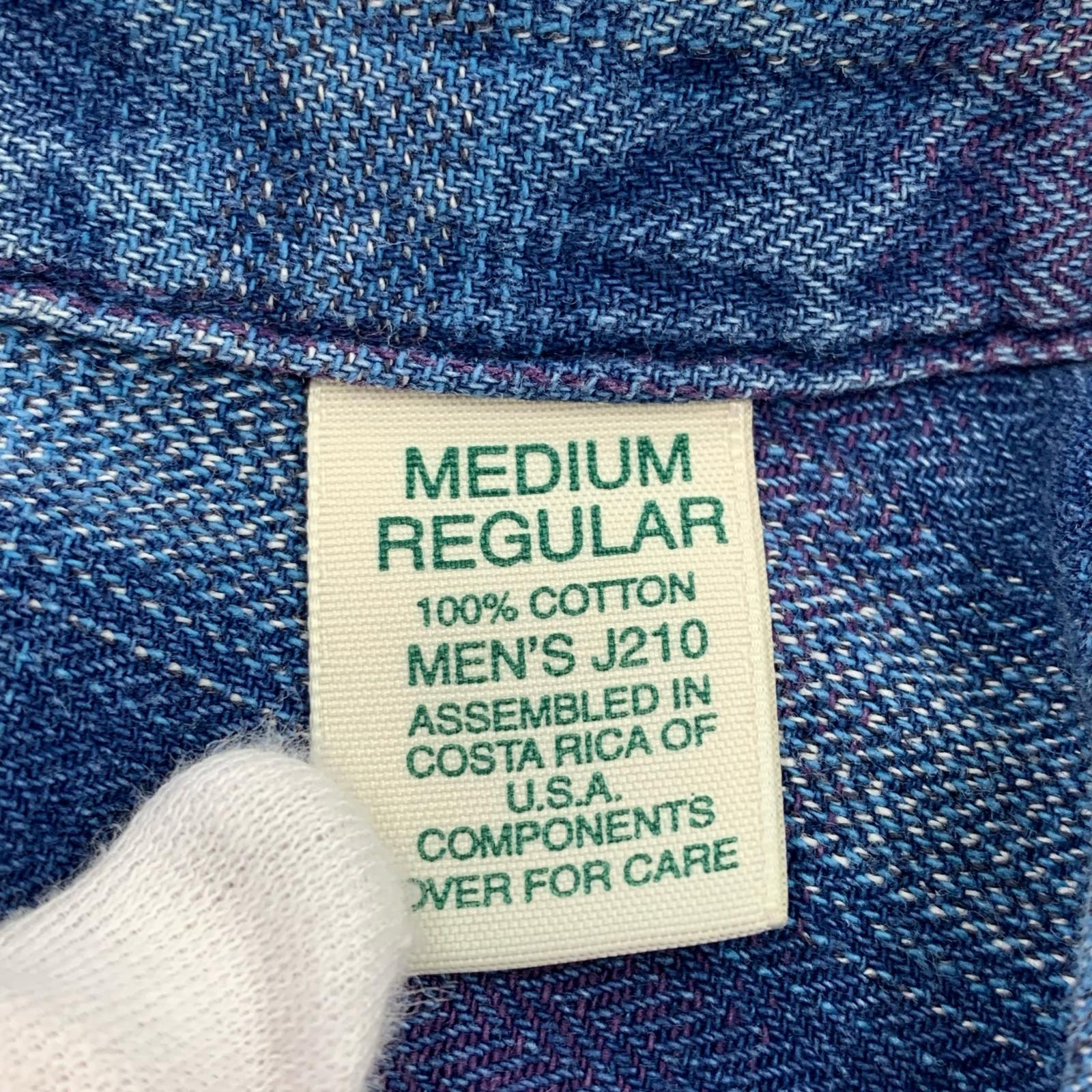 半袖シャツ L.L.Bean 半袖シャツ M チェック柄 M