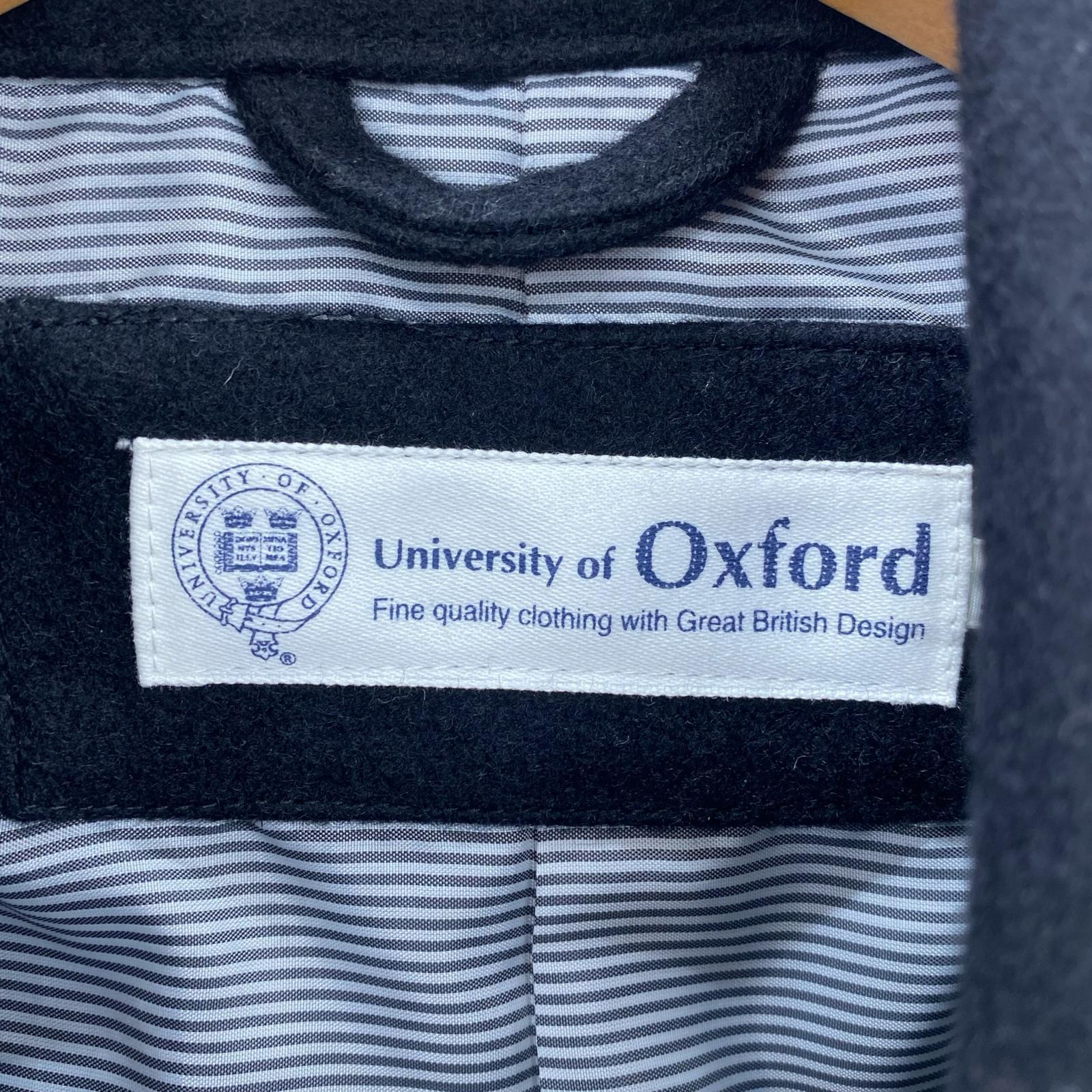 ジャケット University of Oxford Pコート ブラック LL ブラック