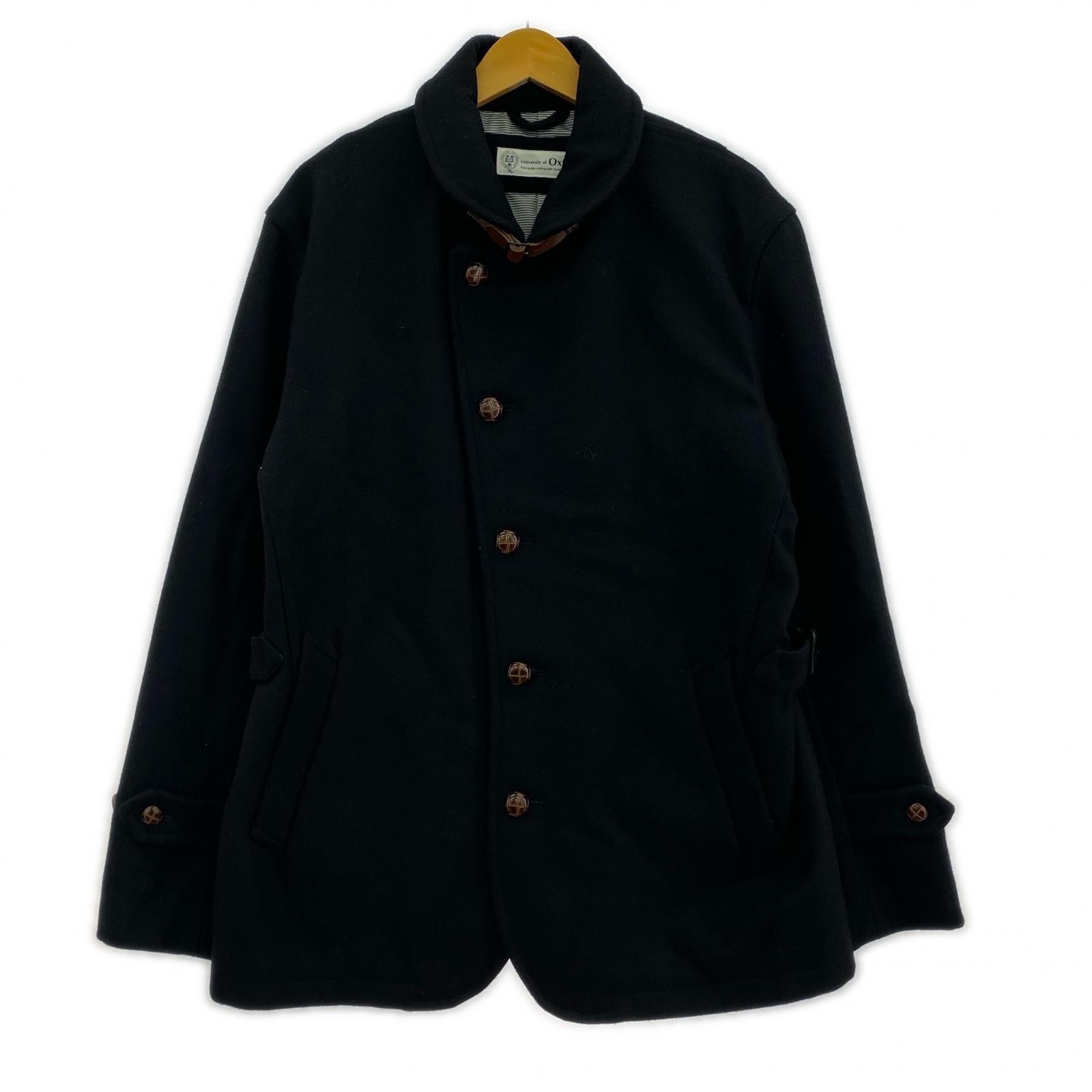 ジャケット University of Oxford Pコート ブラック LL ブラック