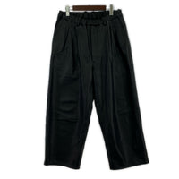 パンツ YOKO SAKAMOTO/LEATHER TROUSERS M ブラック