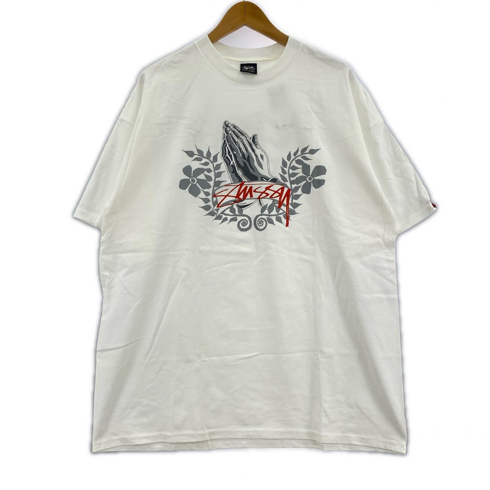 その他トップス STUSSY Tenderloins Tシャツ ホワイト XL 汚れ ホワイト