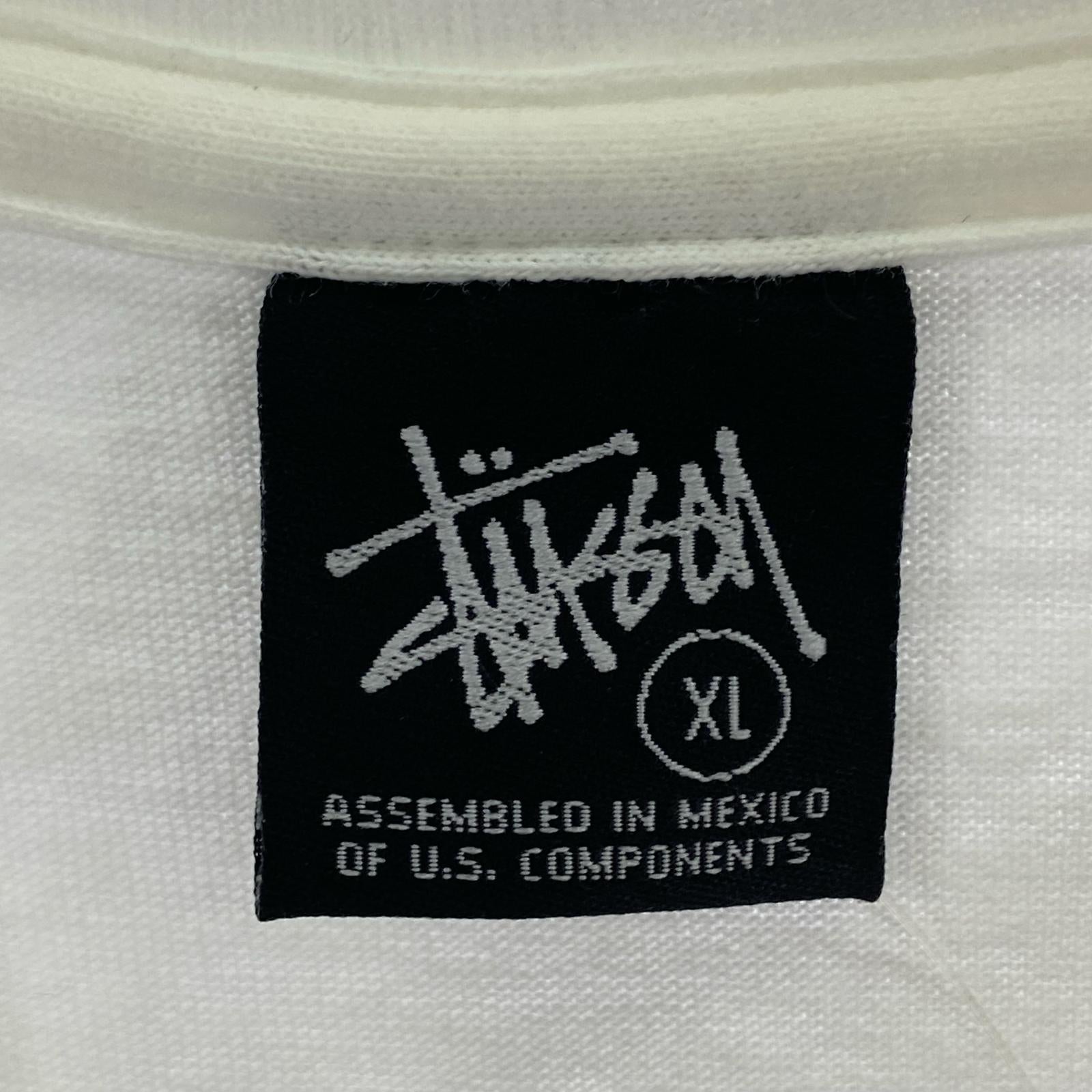 その他トップス STUSSY Tenderloins Tシャツ ホワイト XL 汚れ ホワイト