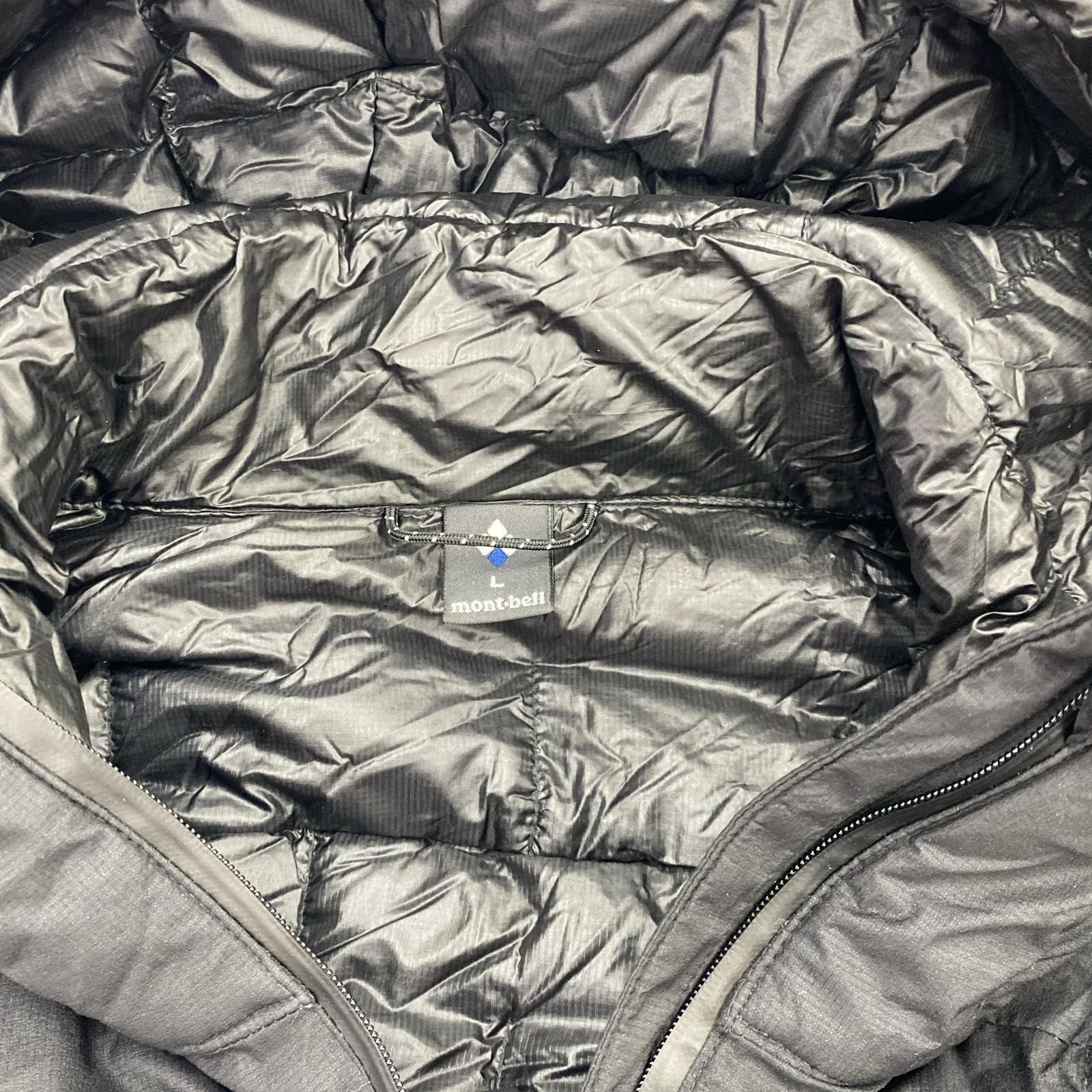 ダウンジャケット IGNIS DOWN PARKA (L) 黒 L ブラック
