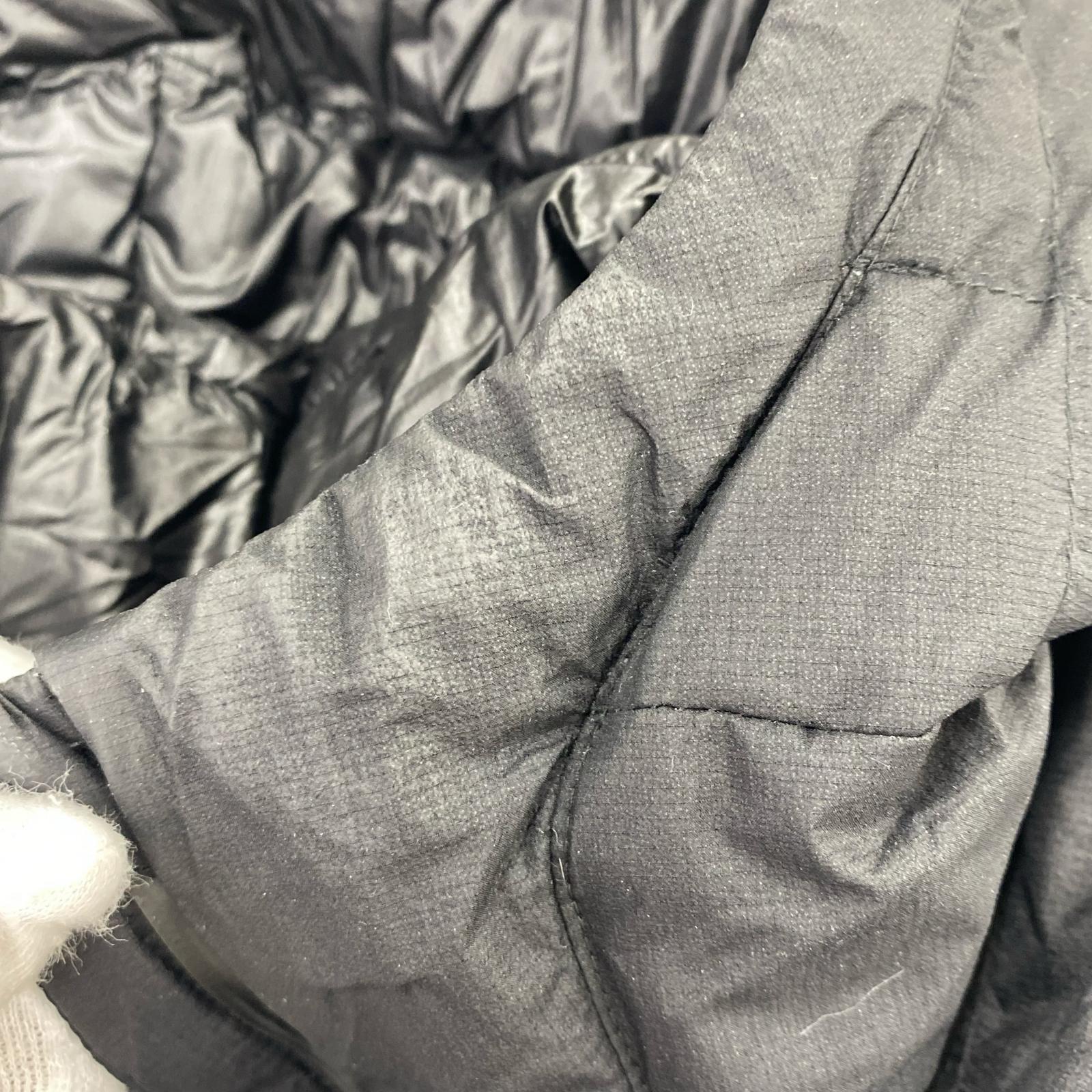 ダウンジャケット IGNIS DOWN PARKA (L) 黒 L ブラック
