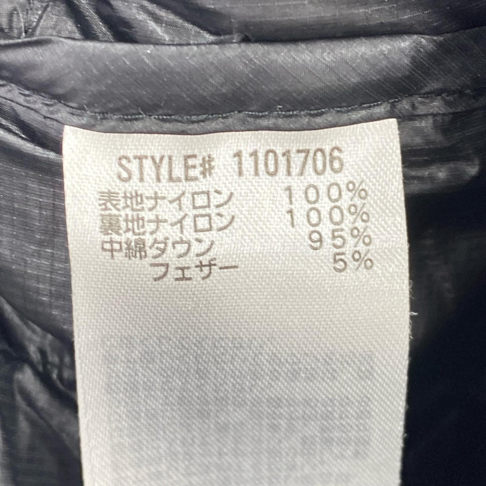 ダウンジャケット IGNIS DOWN PARKA (L) 黒 L ブラック