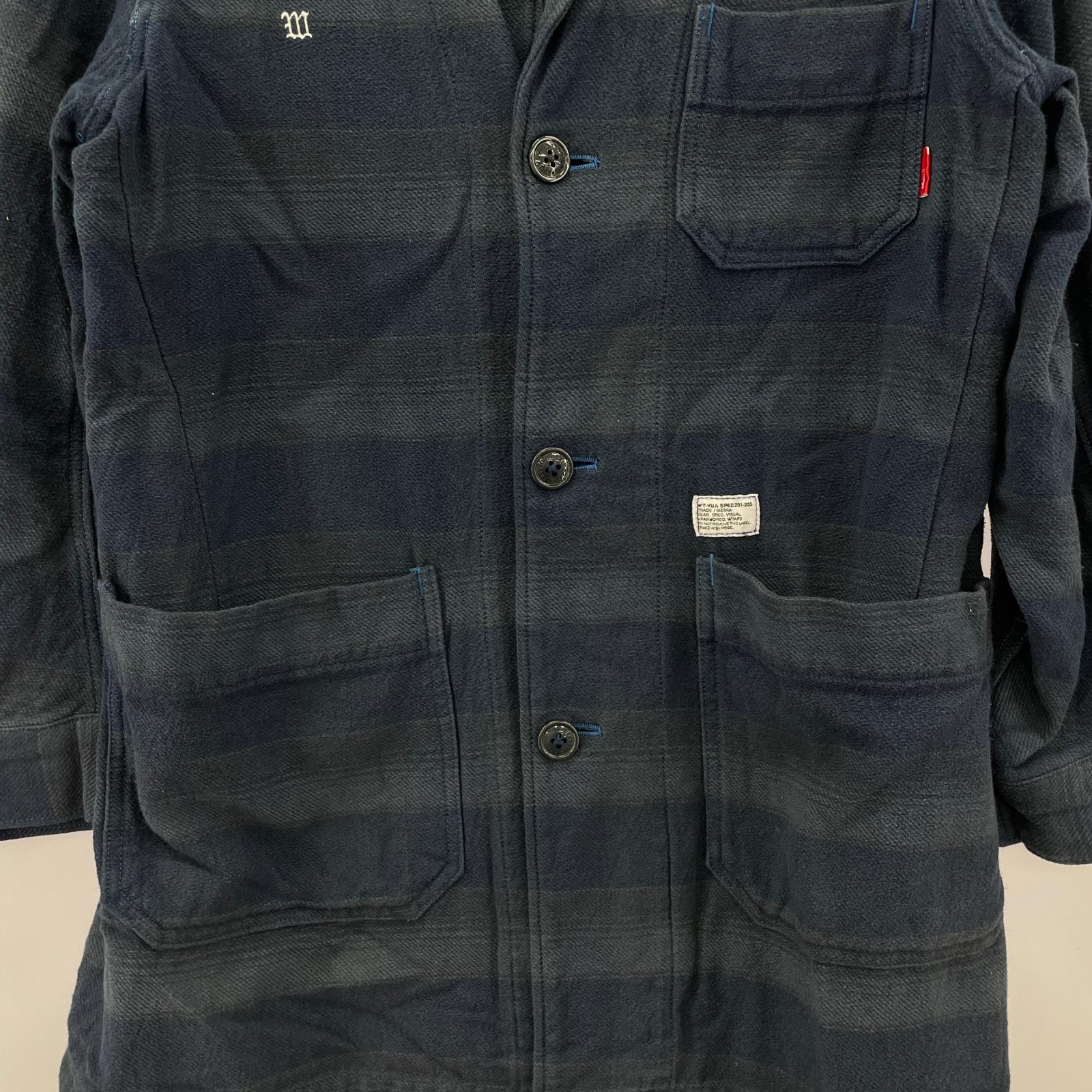 ジャケット WTAPS 12SS SHOP COAT 1 NVY 1 ネイビー