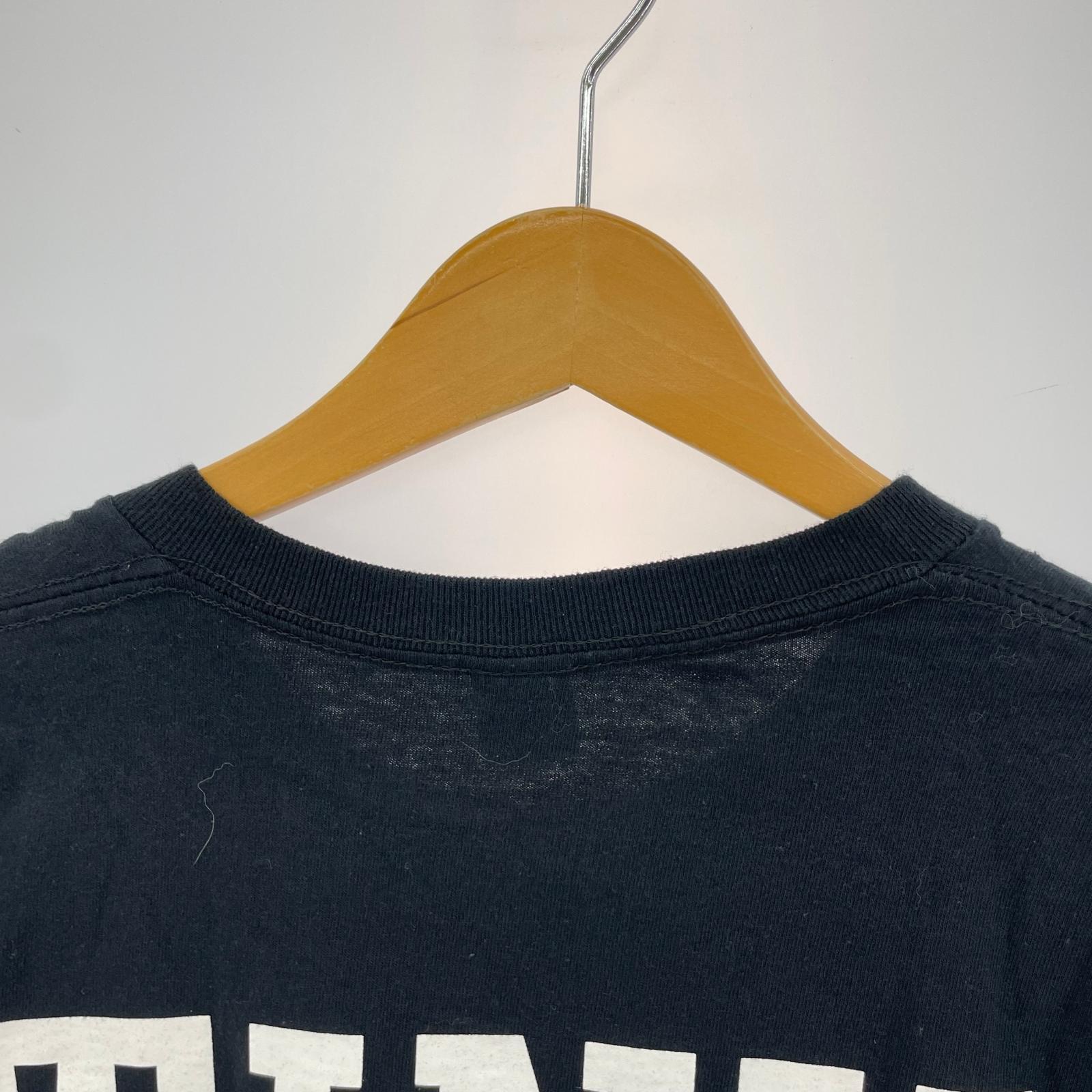 半袖Tシャツ プリントTee L ブラック