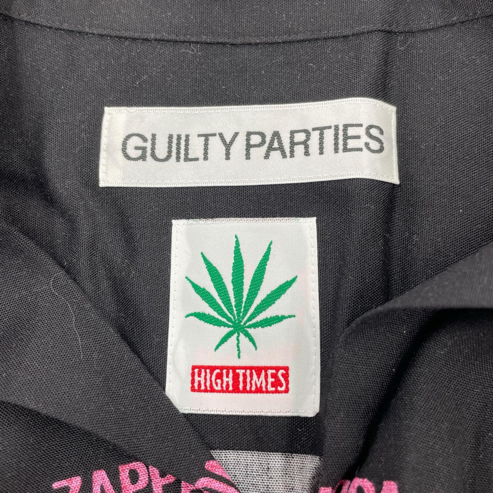 長袖シャツ WACKO MARIA 24SS HIGH TIMES 半袖シャツ S S ブラック