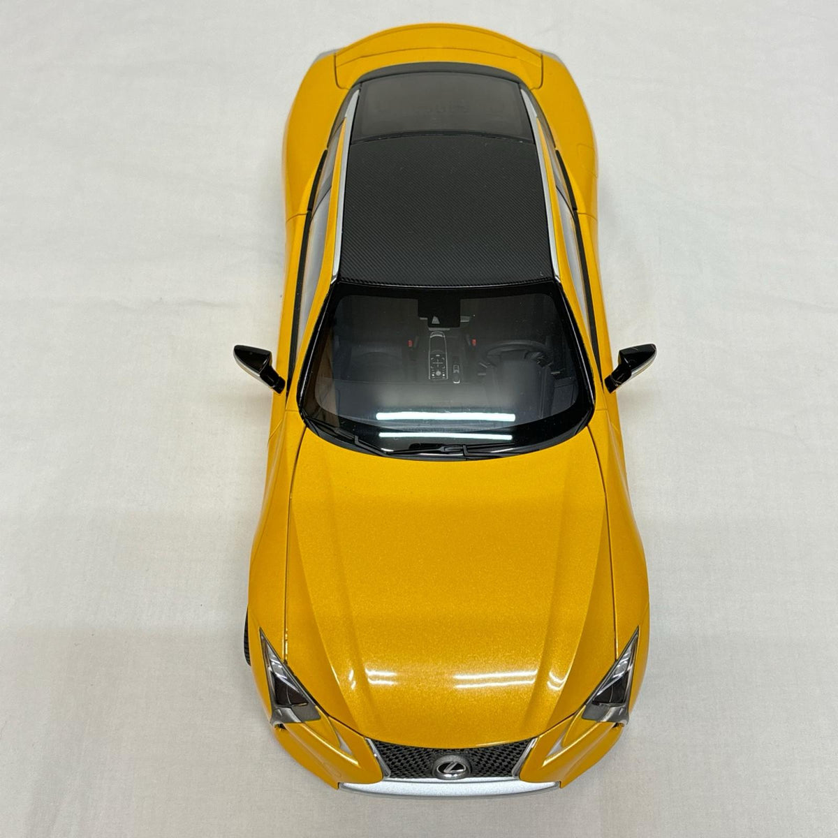 AUTOart 1/18 Lexus LC500 メタリックイエロー オートアート スケールカー