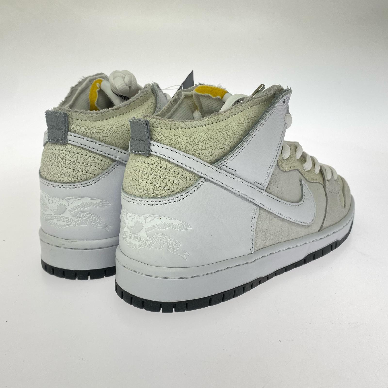 スニーカー ANTIHERO Dunk High QS 28.0cm ホワイト 28cm (US10 UK9 1/2 EU46) ホワイト