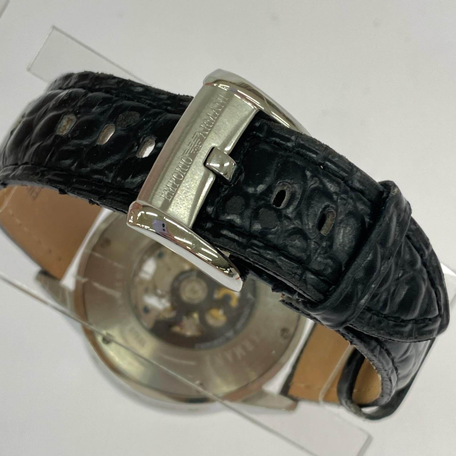腕時計 スケルトン自動巻腕時計 AR-4629-30 ブラック