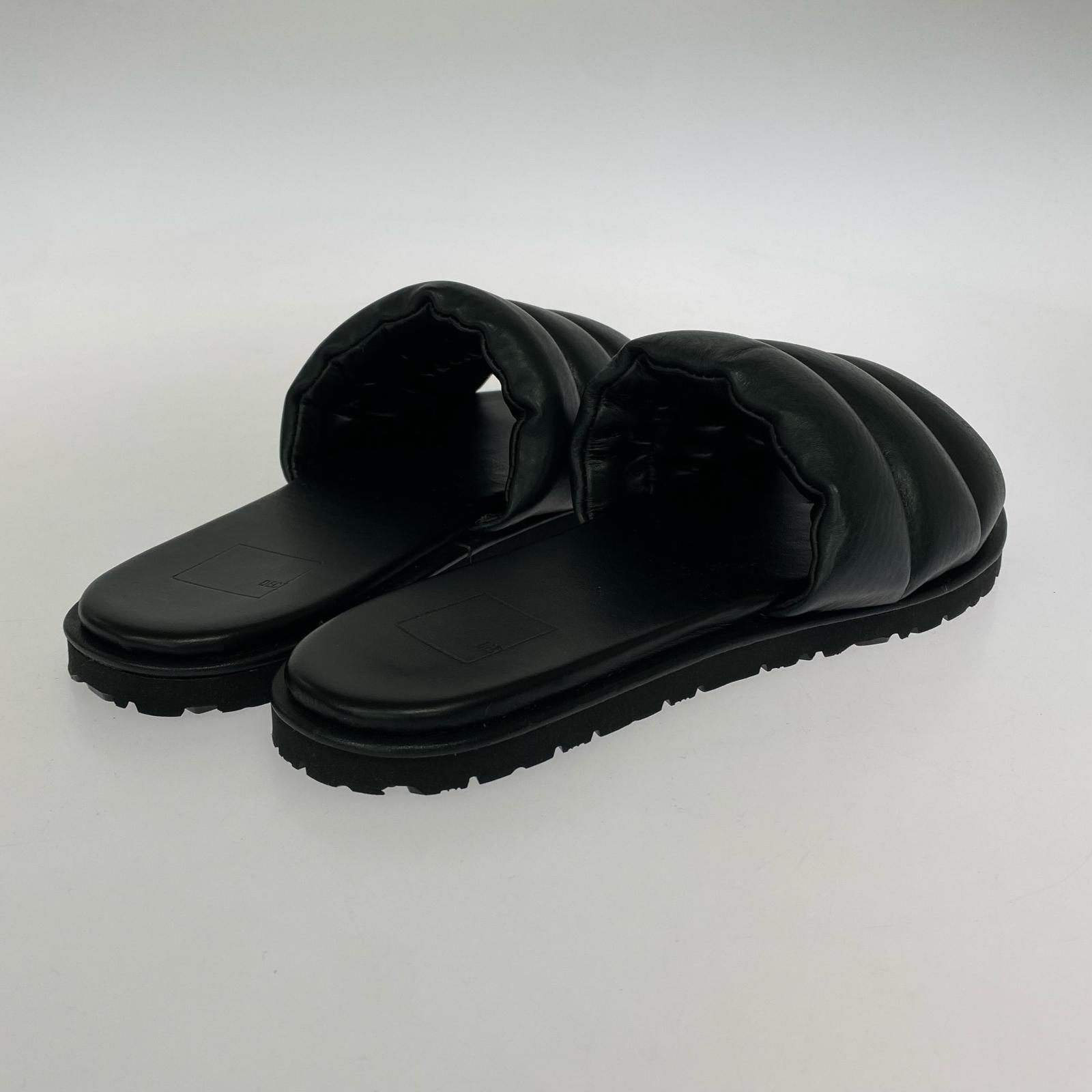 サンダル DECi Quilted Sandals M ブラック ブラック