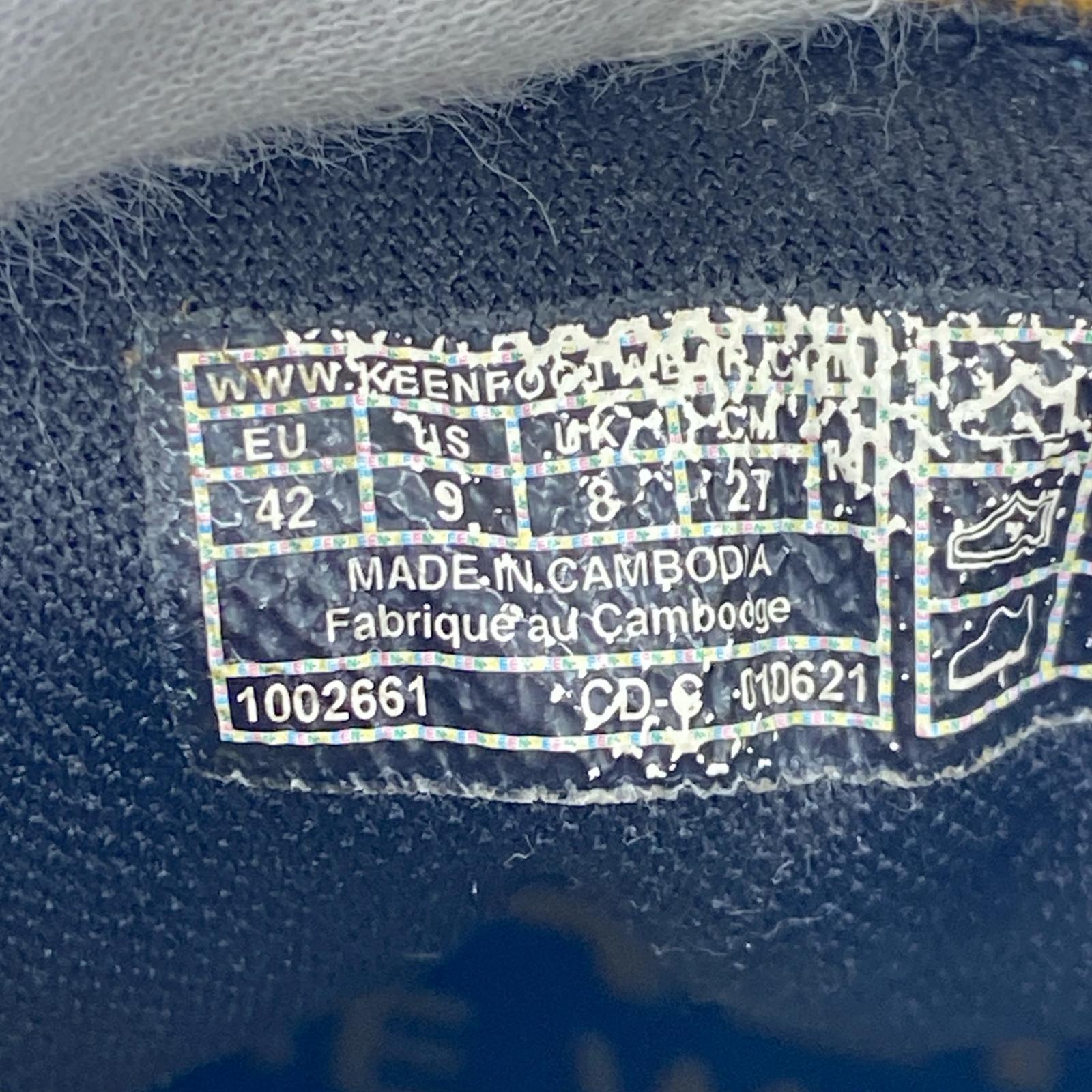 スニーカー KEEN jasper 1002661 茶 (27) 27cm (US9 UK8 1/2 EU44) ブラウン