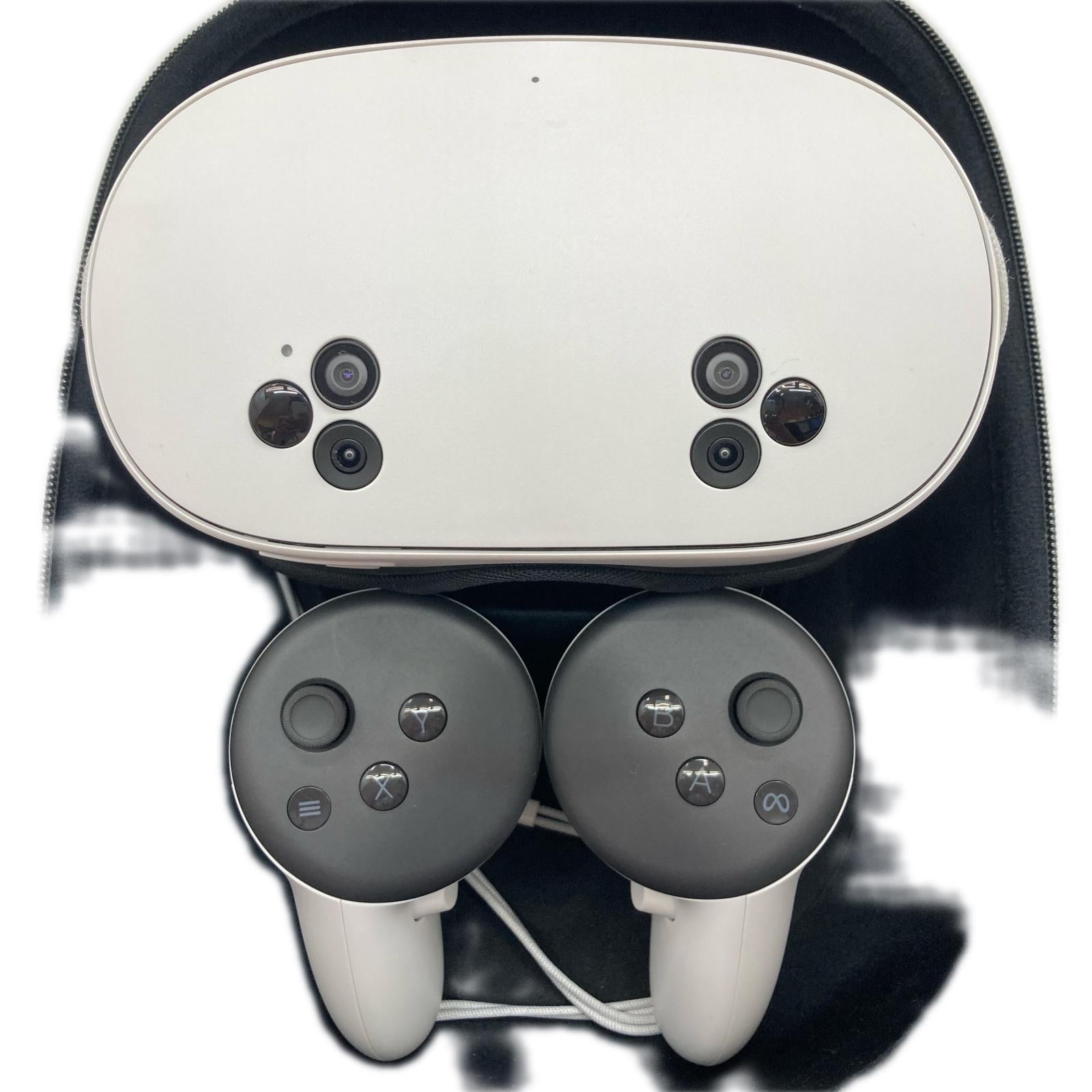 meta quest 3S VRヘッドセット+コントローラ+収納ケース P97 アクセサリー