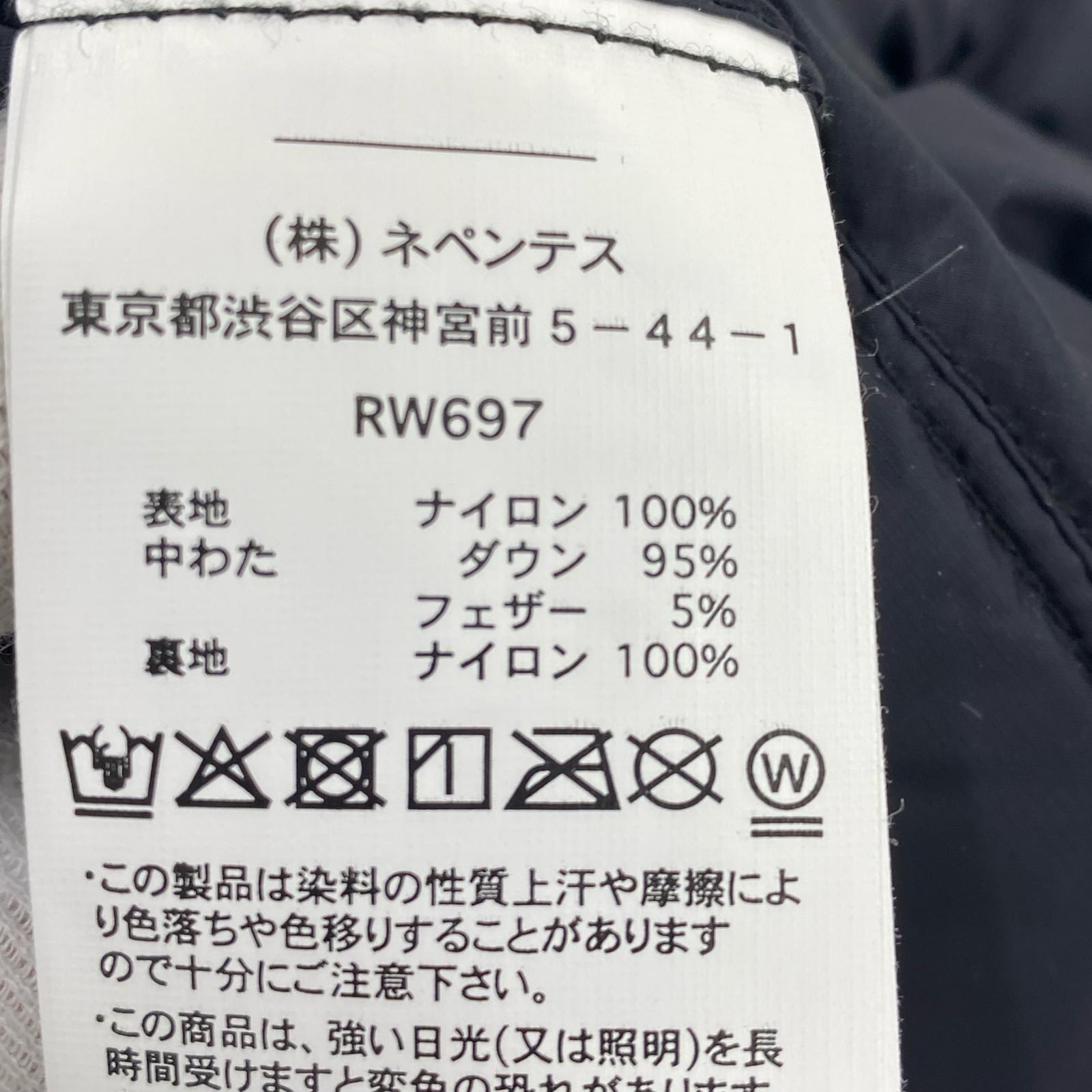 ジャケット xTAION Inner Down Vest M ブラック