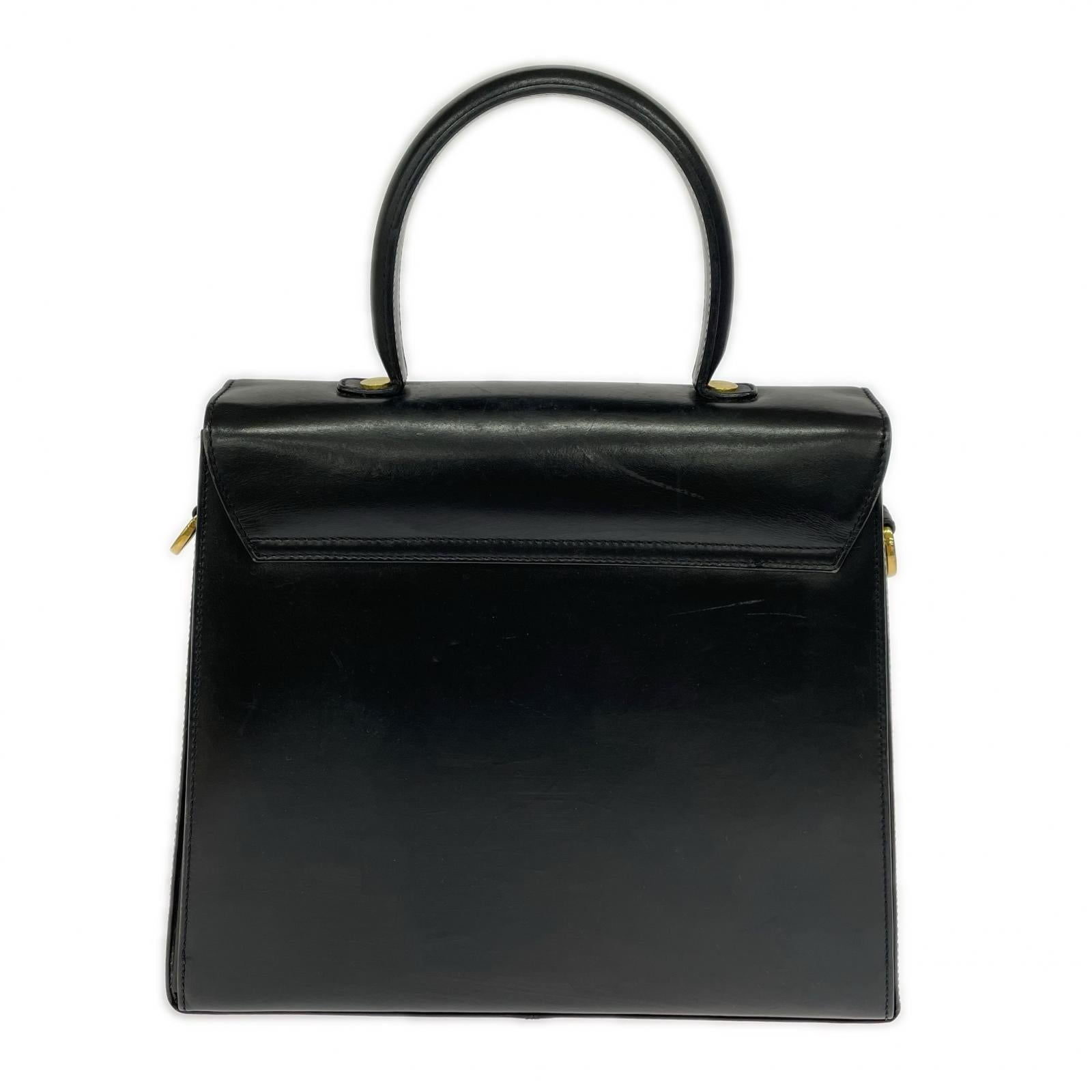 S.Ferragamo ガンチーニ 2WAYハンドバッグ AT-21 0536