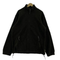 ジャケット ZIP UP BOA FLEECE JACKET L カーキ
