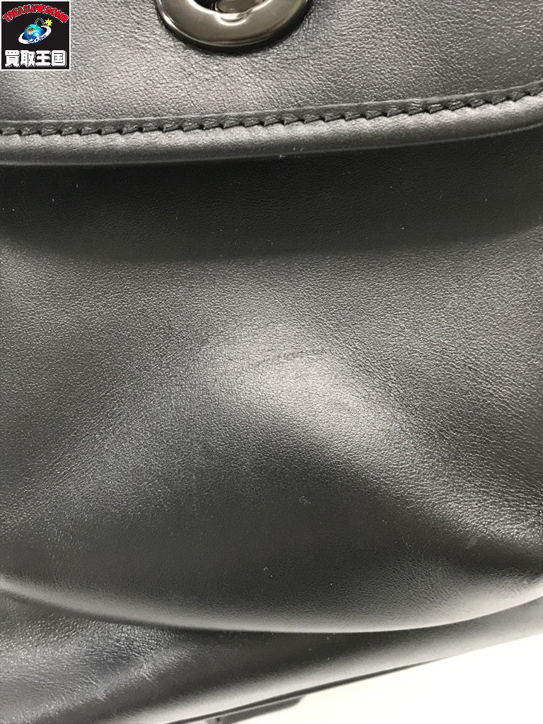 ヘリテージターンロックバックパック 黒