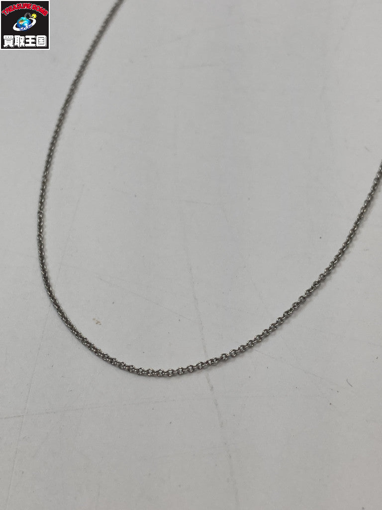 Tiffany ネックレスチェーン 2.0g 吉/仲