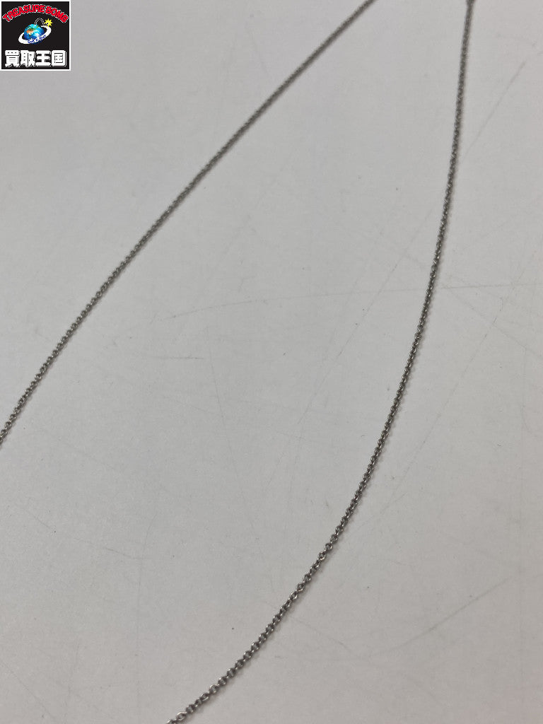 Tiffany ネックレスチェーン 2.0g 吉/仲