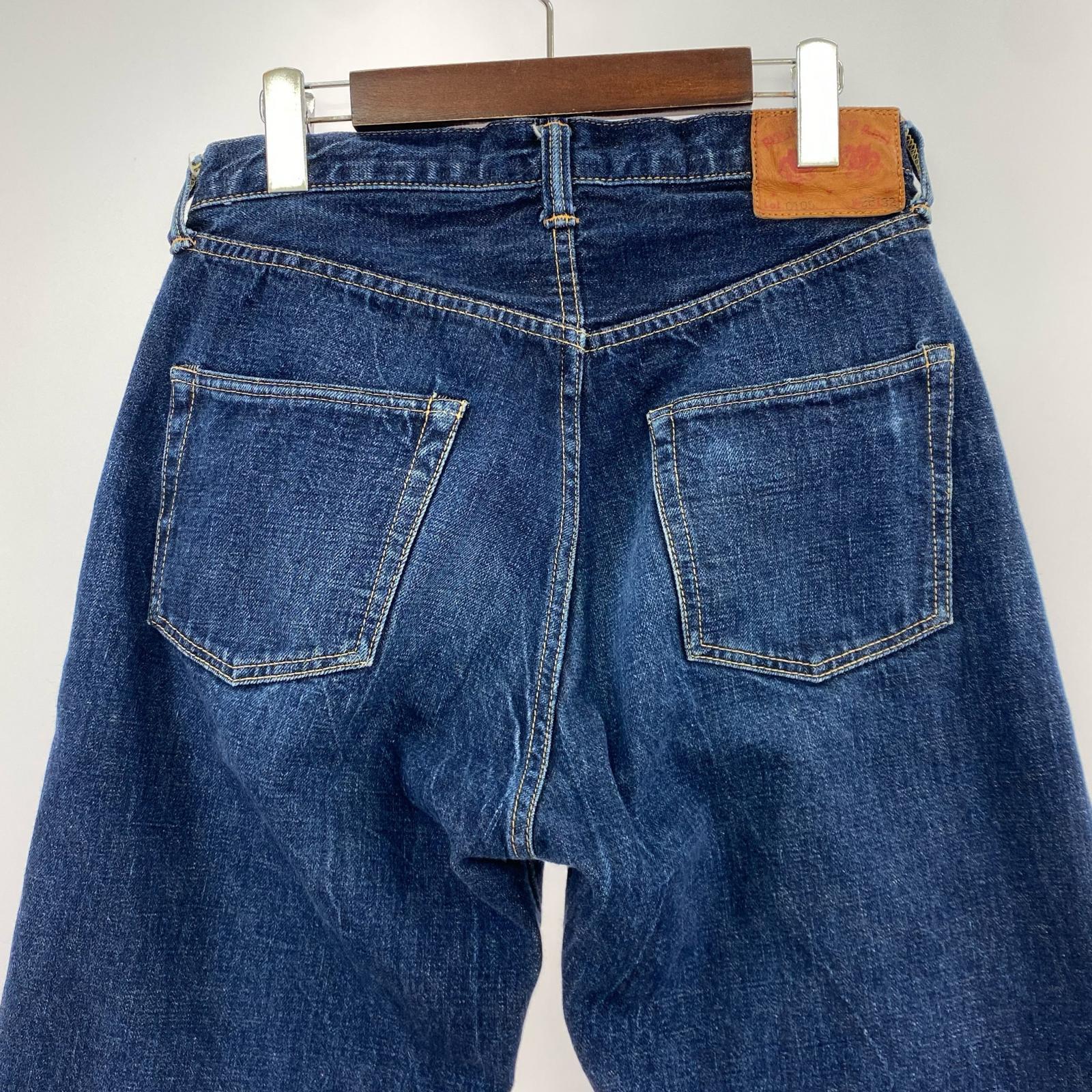 デニムパンツ Lot0105 Wide Denim 28 ブルー