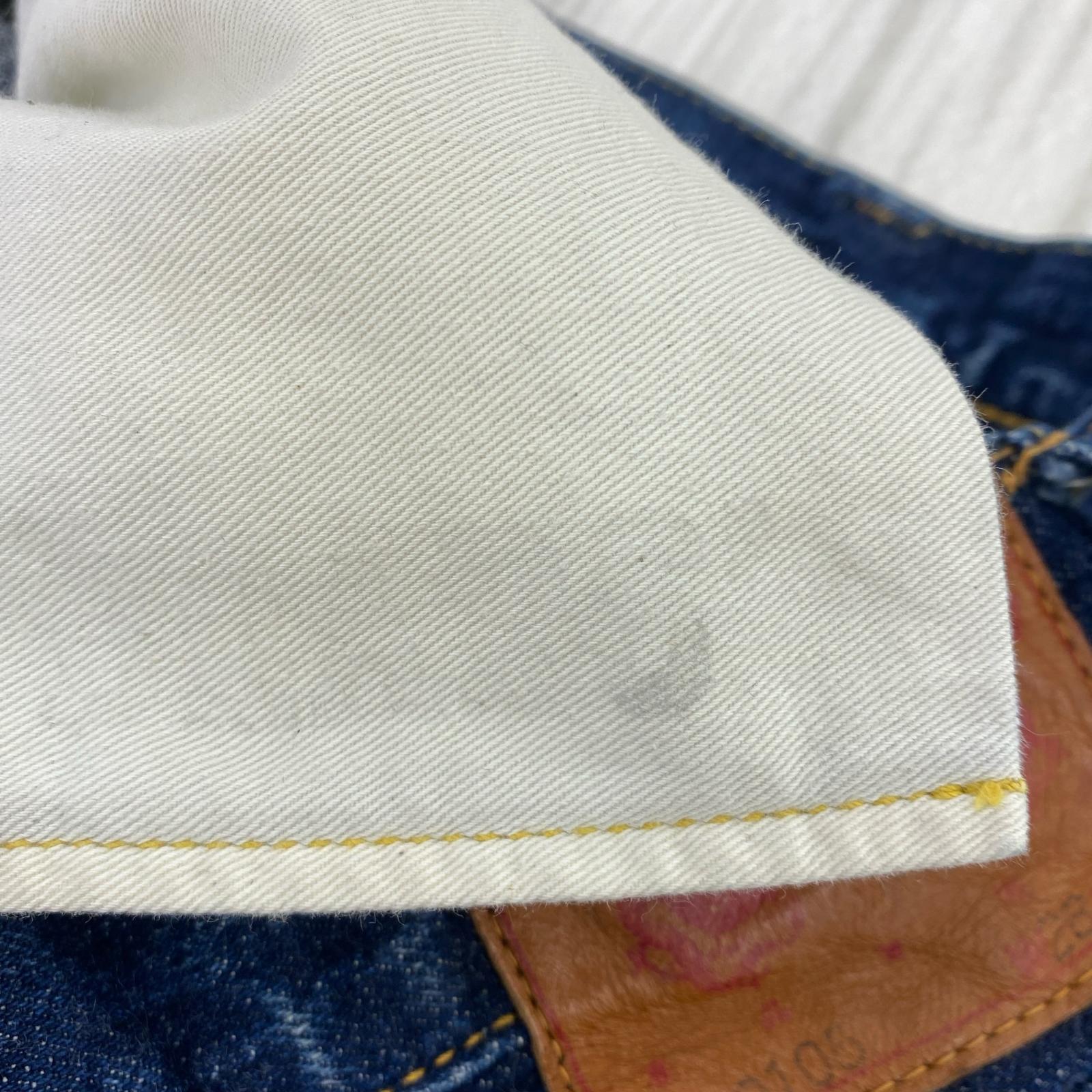 デニムパンツ Lot0105 Wide Denim 28 ブルー