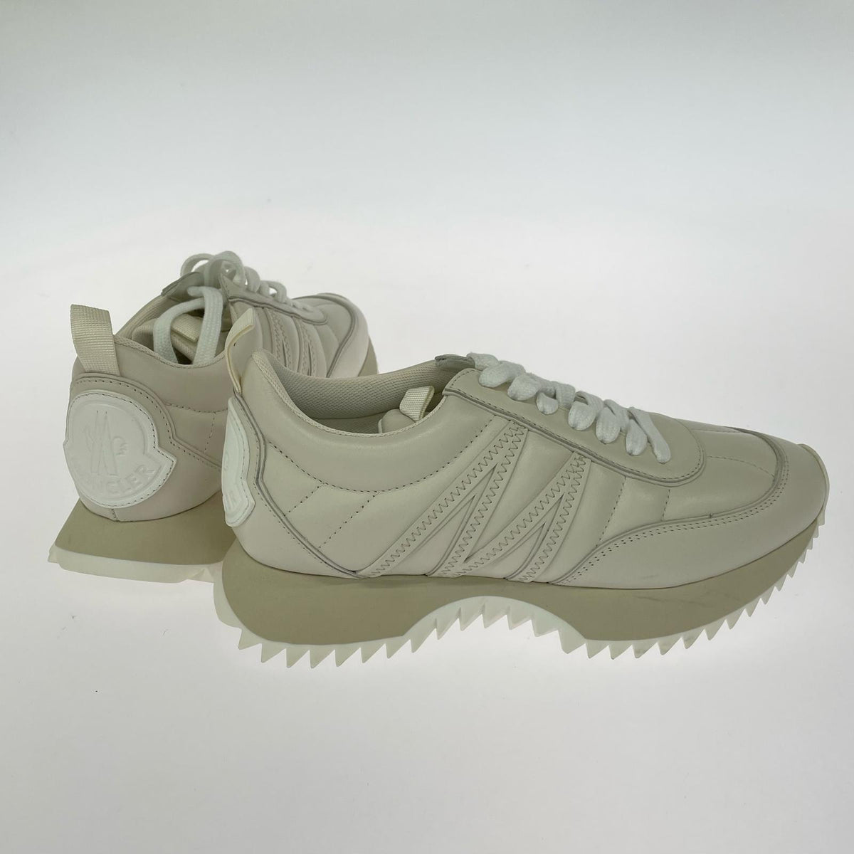 スニーカー MONCLER M4512 PACEY アイボリー 38 38