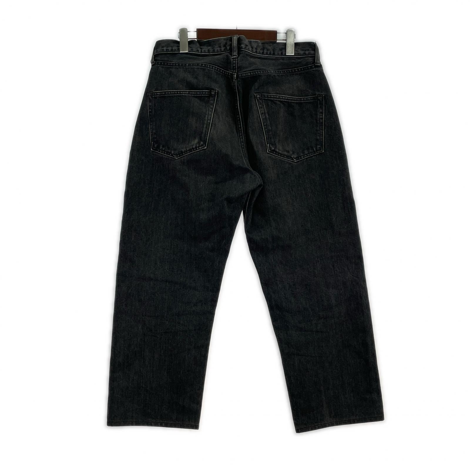 デニムパンツ ブラックスビンコットン 13.5oz デニムパンツ 32 ブラック