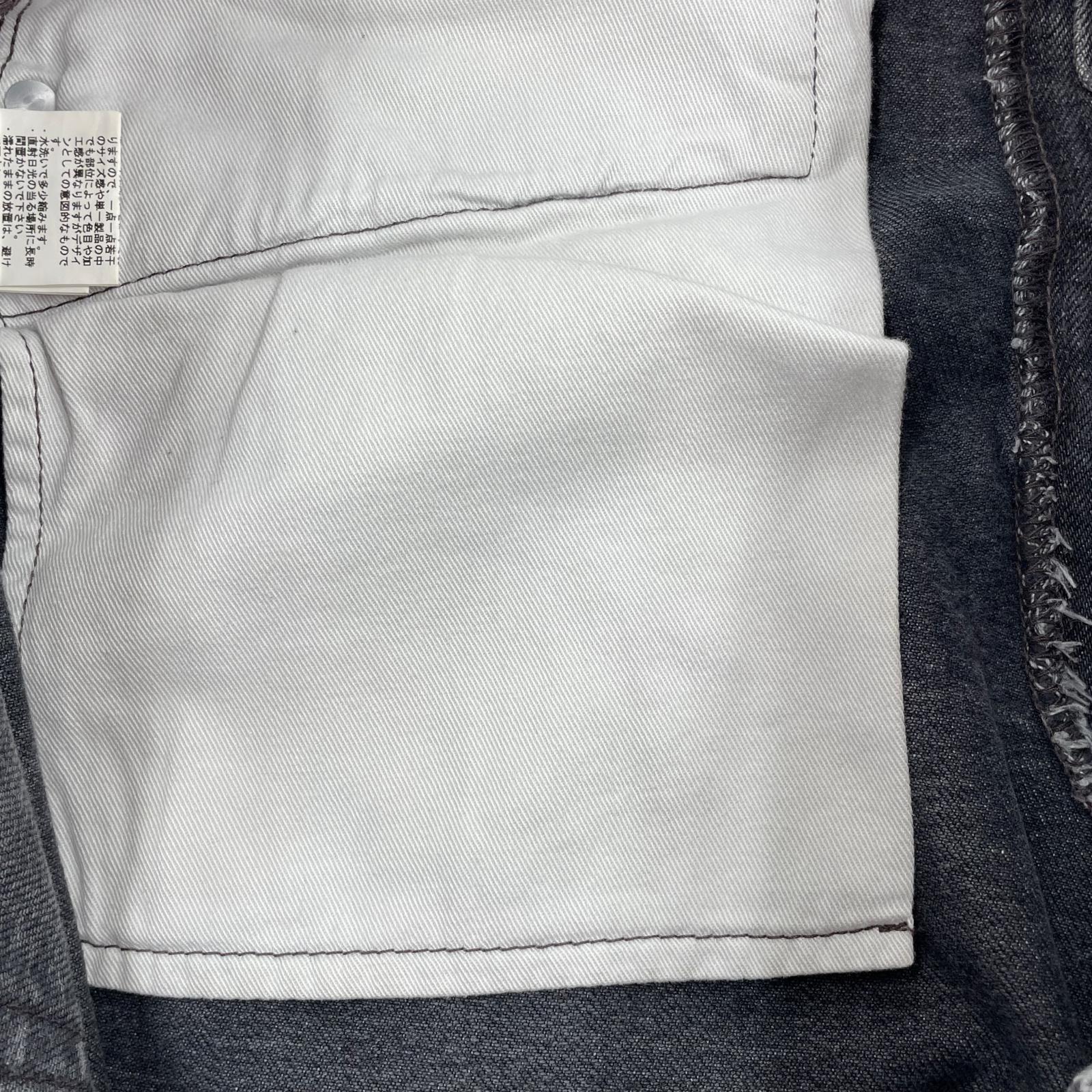 デニムパンツ ブラックスビンコットン 13.5oz デニムパンツ 32 ブラック