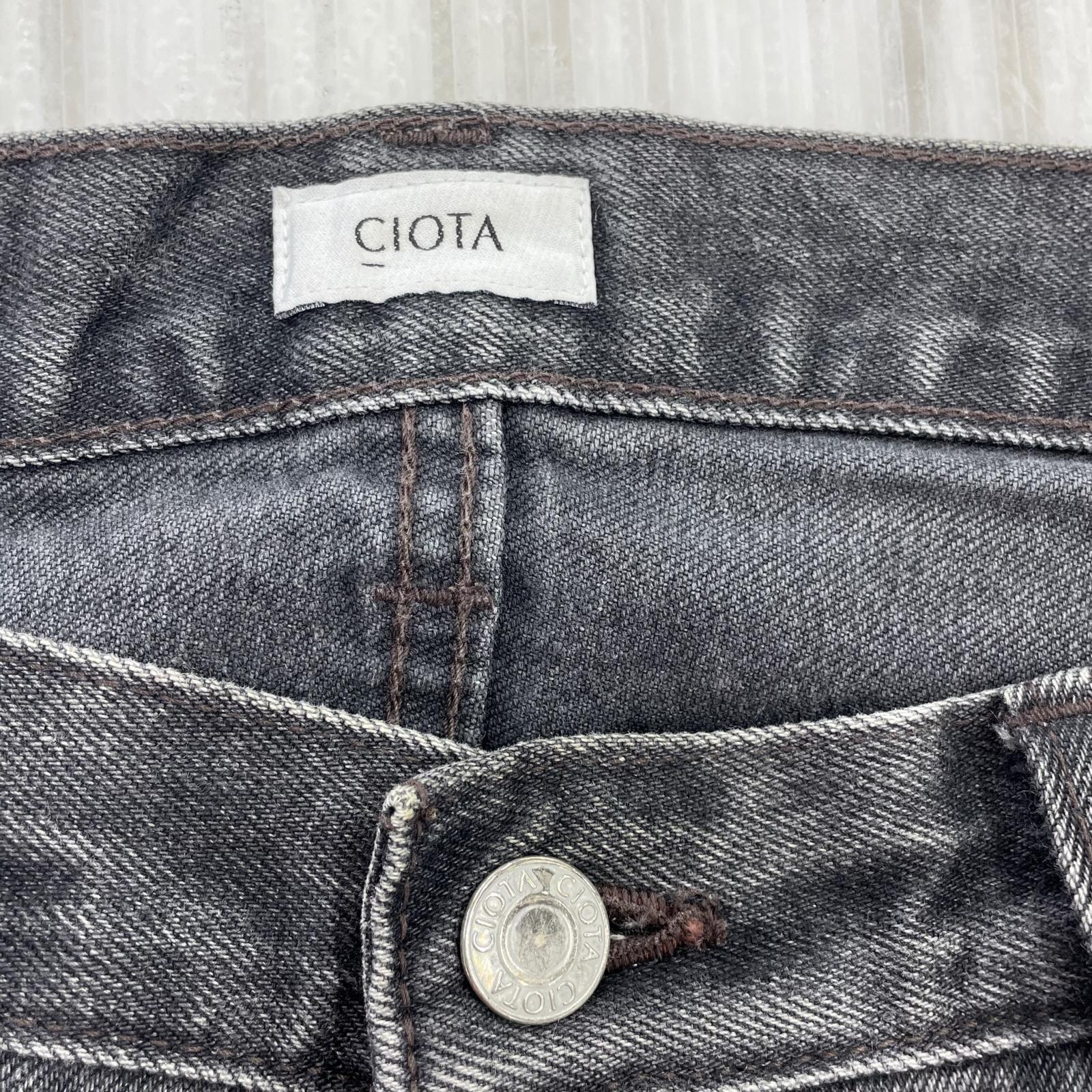 デニムパンツ ブラックスビンコットン 13.5oz デニムパンツ 32 ブラック