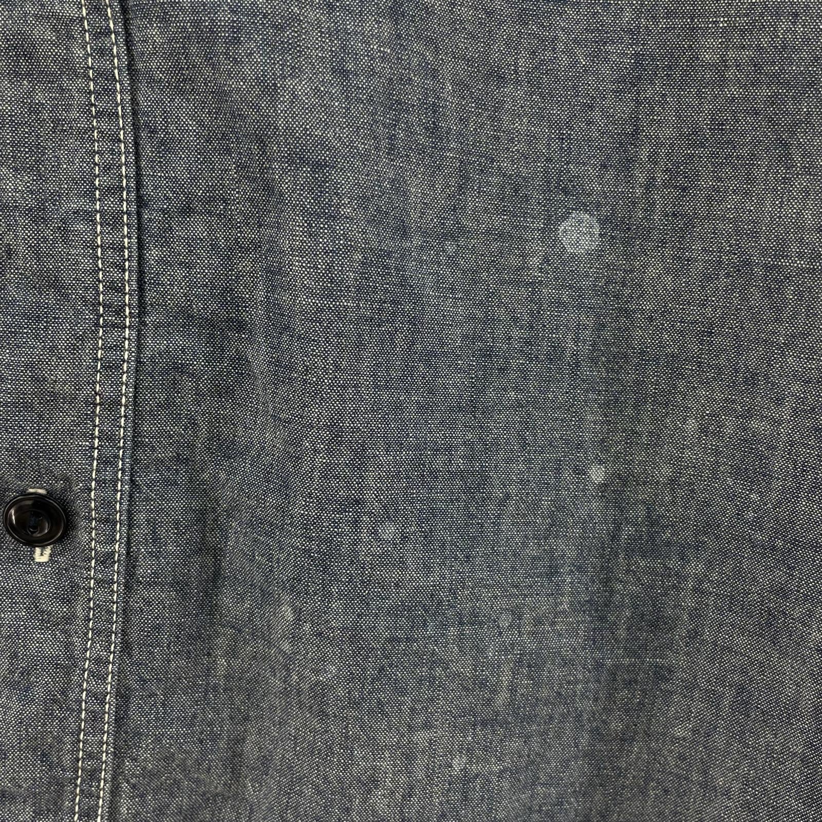 長袖シャツ シャンブレシャツ L