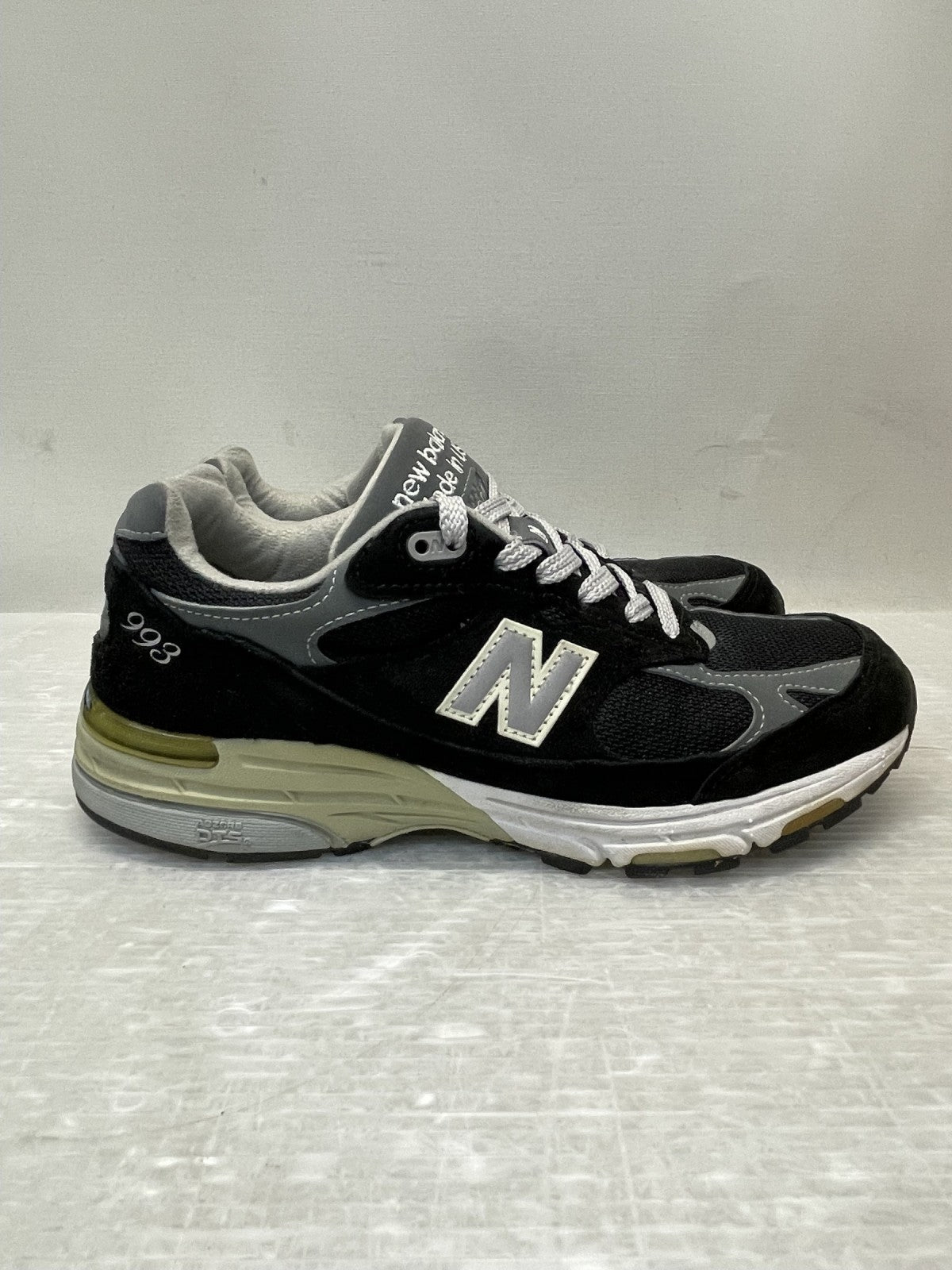 スニーカー NEW BALANCE USA製 MR993BK 25.0cm 黒